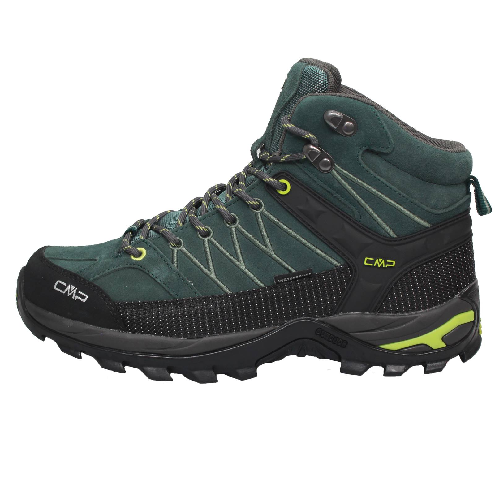 CMP Rigel Mid Waterproof - Bottes de trekking Homme vert Photo 3