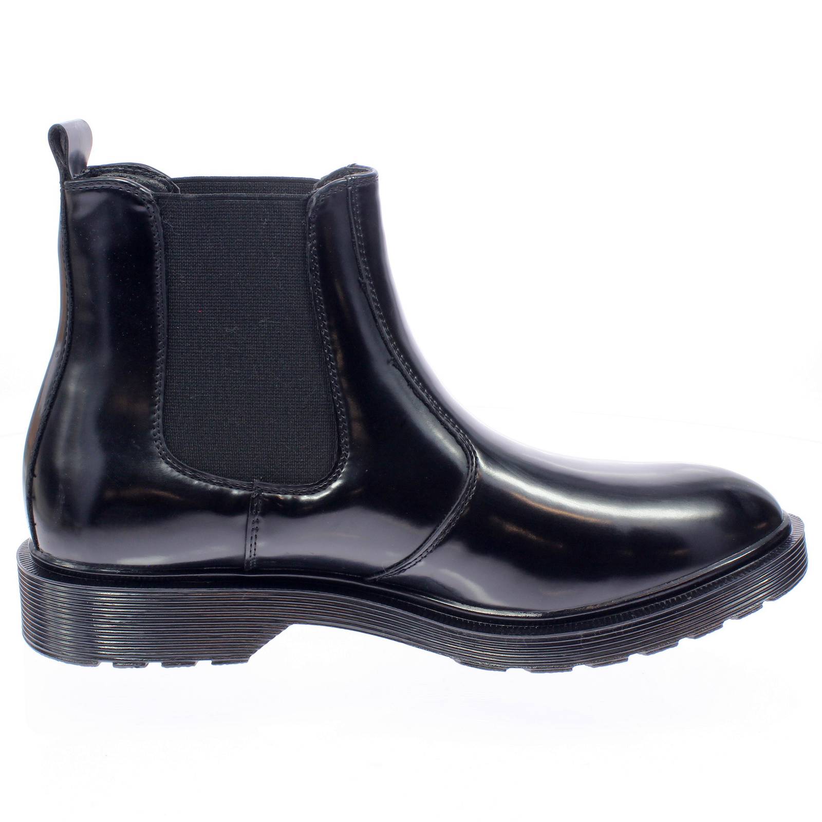 GIAN MARCO VENTURI Bottes Chelsea en synthétique abrasif Homme noir Photo 2