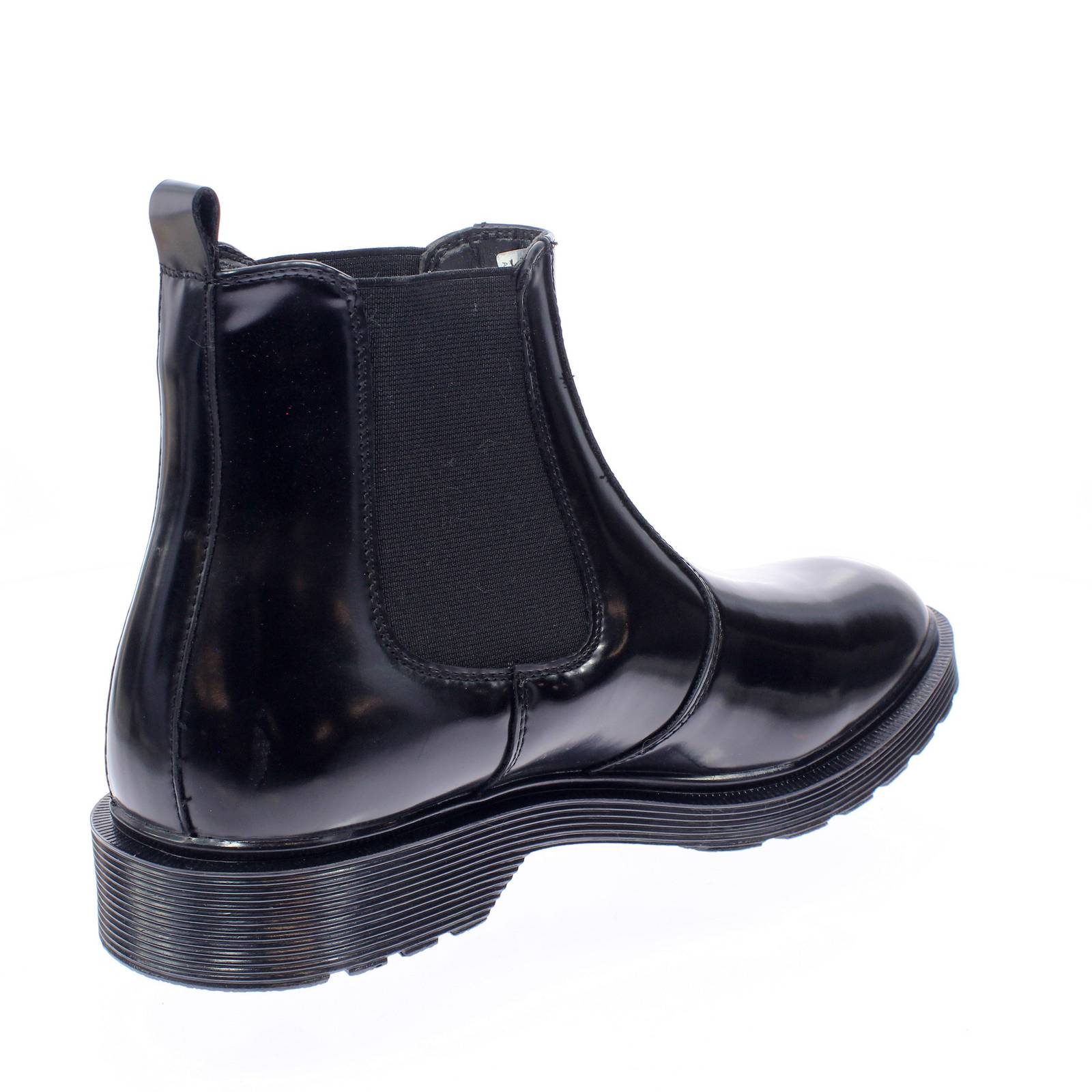 GIAN MARCO VENTURI Bottes Chelsea en synthétique abrasif Homme noir Photo 4