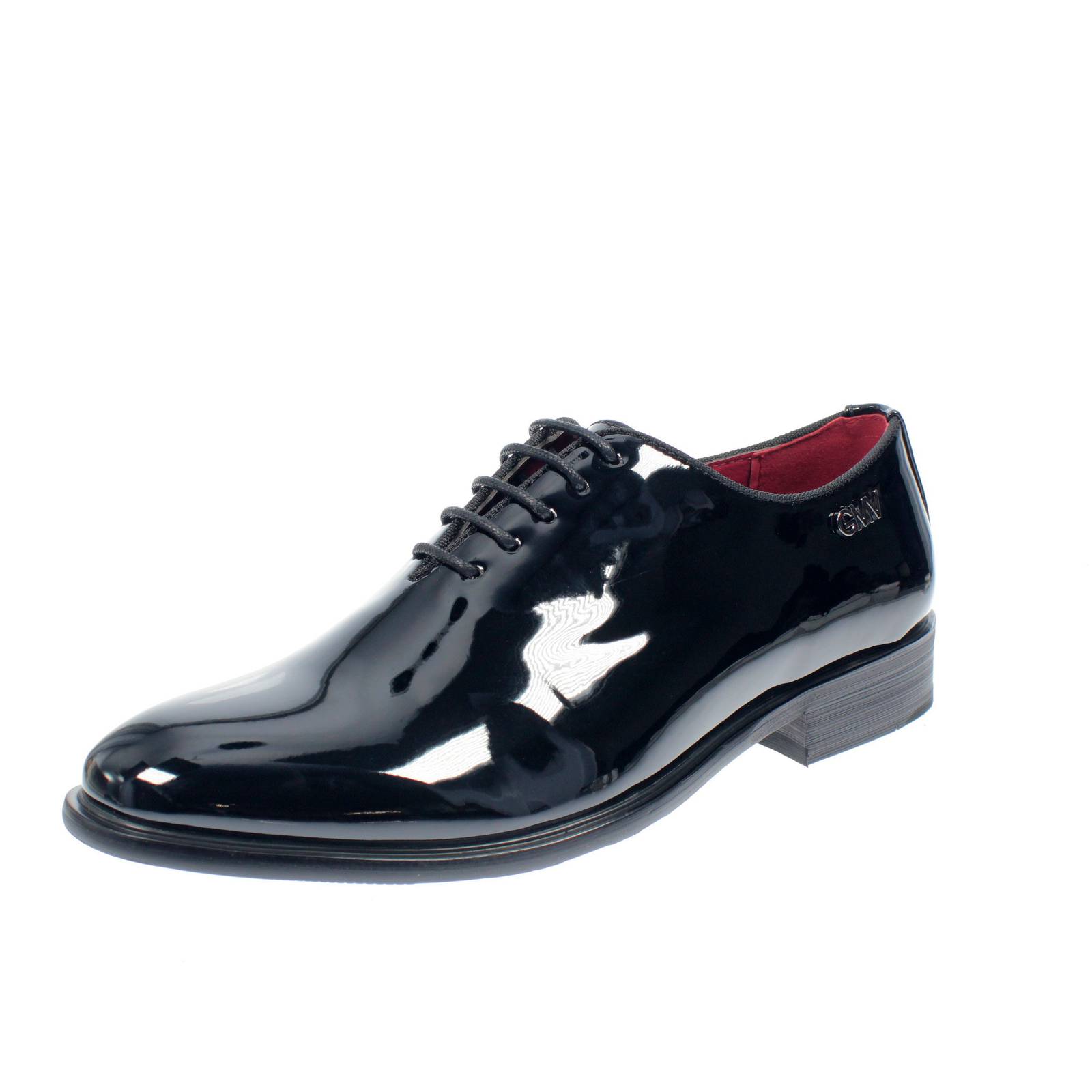 GIAN MARCO VENTURI Stringate Oxford in sintetico black Stringate Classiche Uomo AL0092
