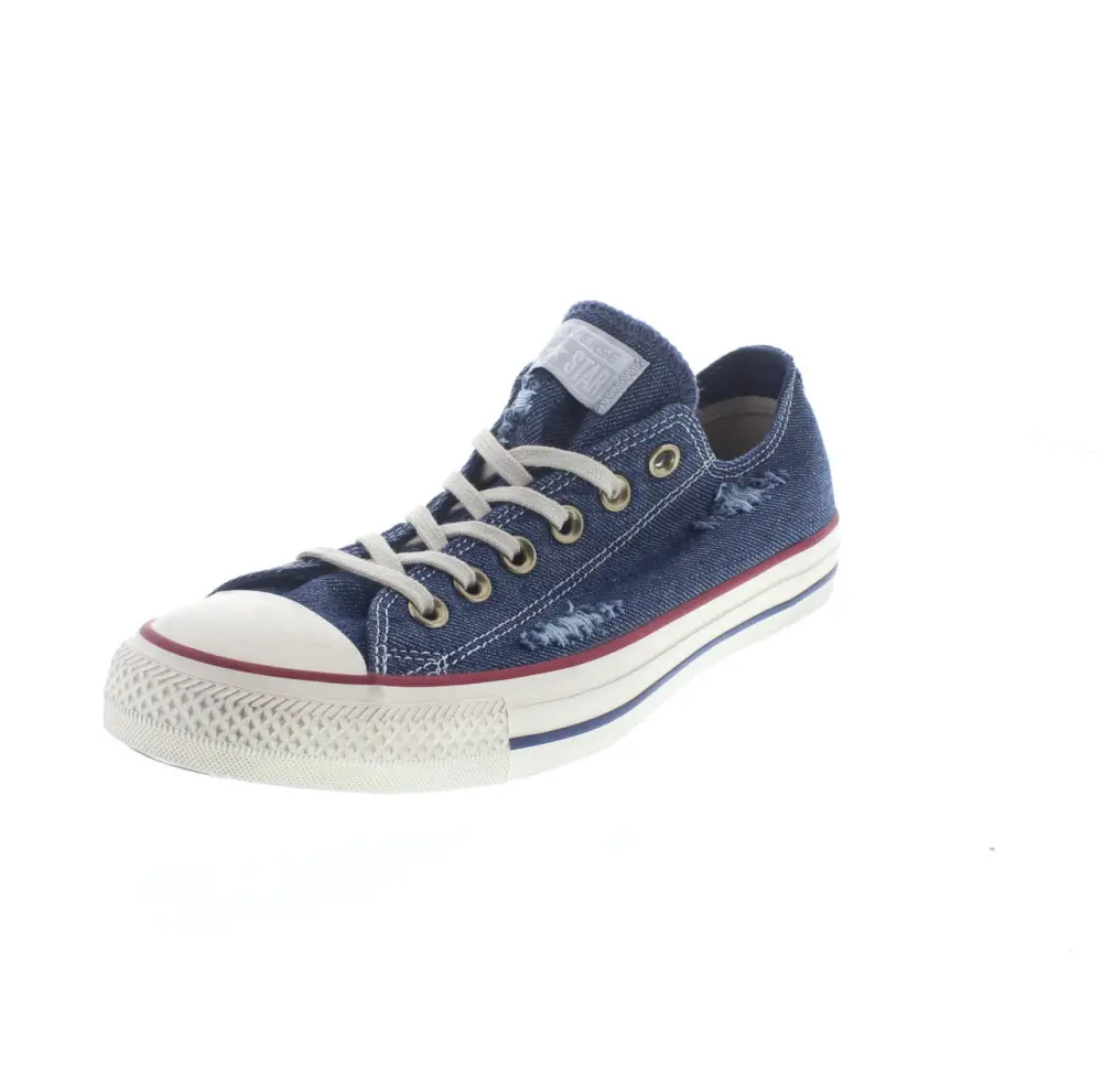 CONVERSE All star ox jeans Uomo sportive scarpe sneakers 156743C