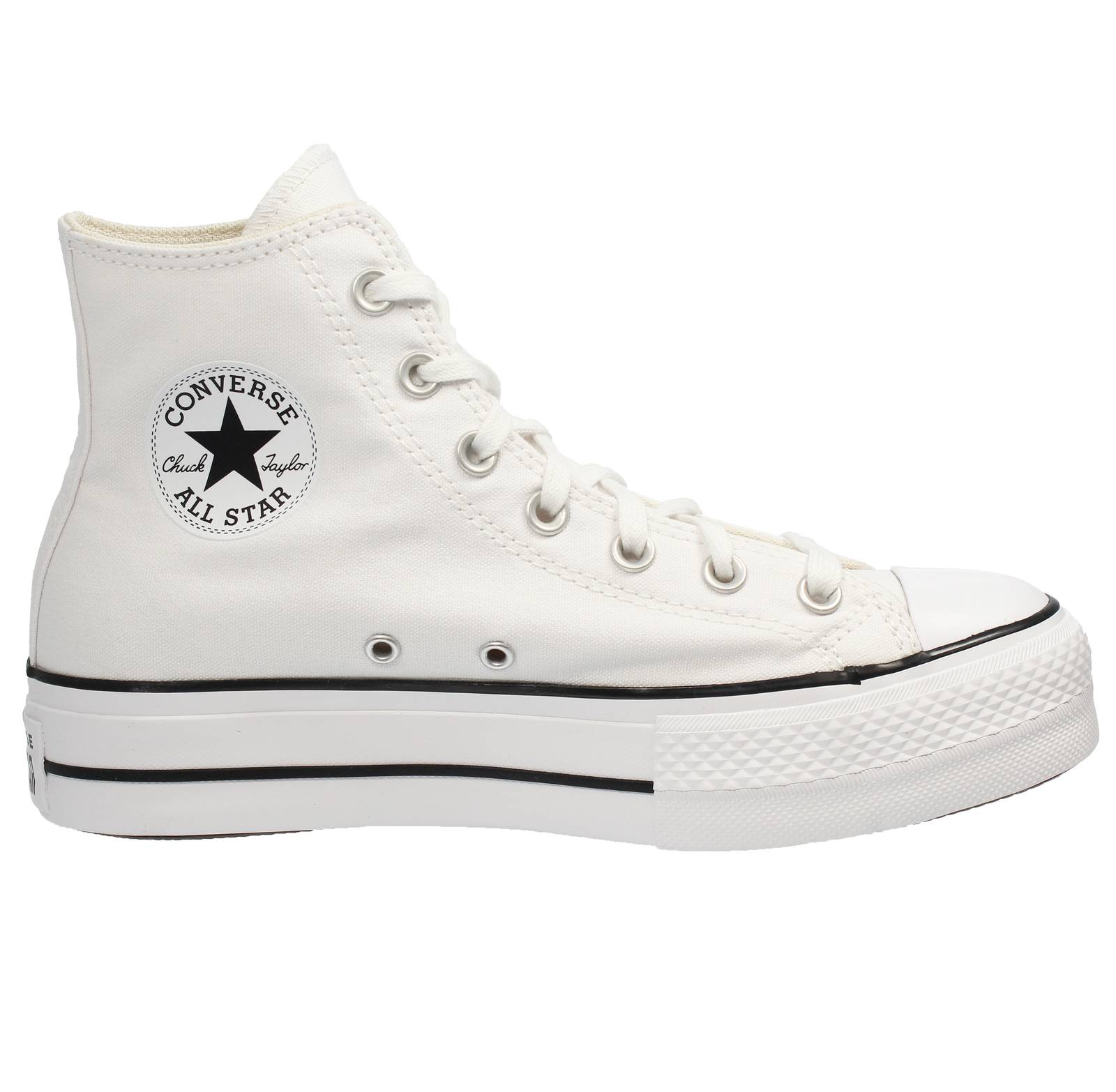 CONVERSE High Lift - Sneakers Alte con Platform Donna bianco Foto 2
