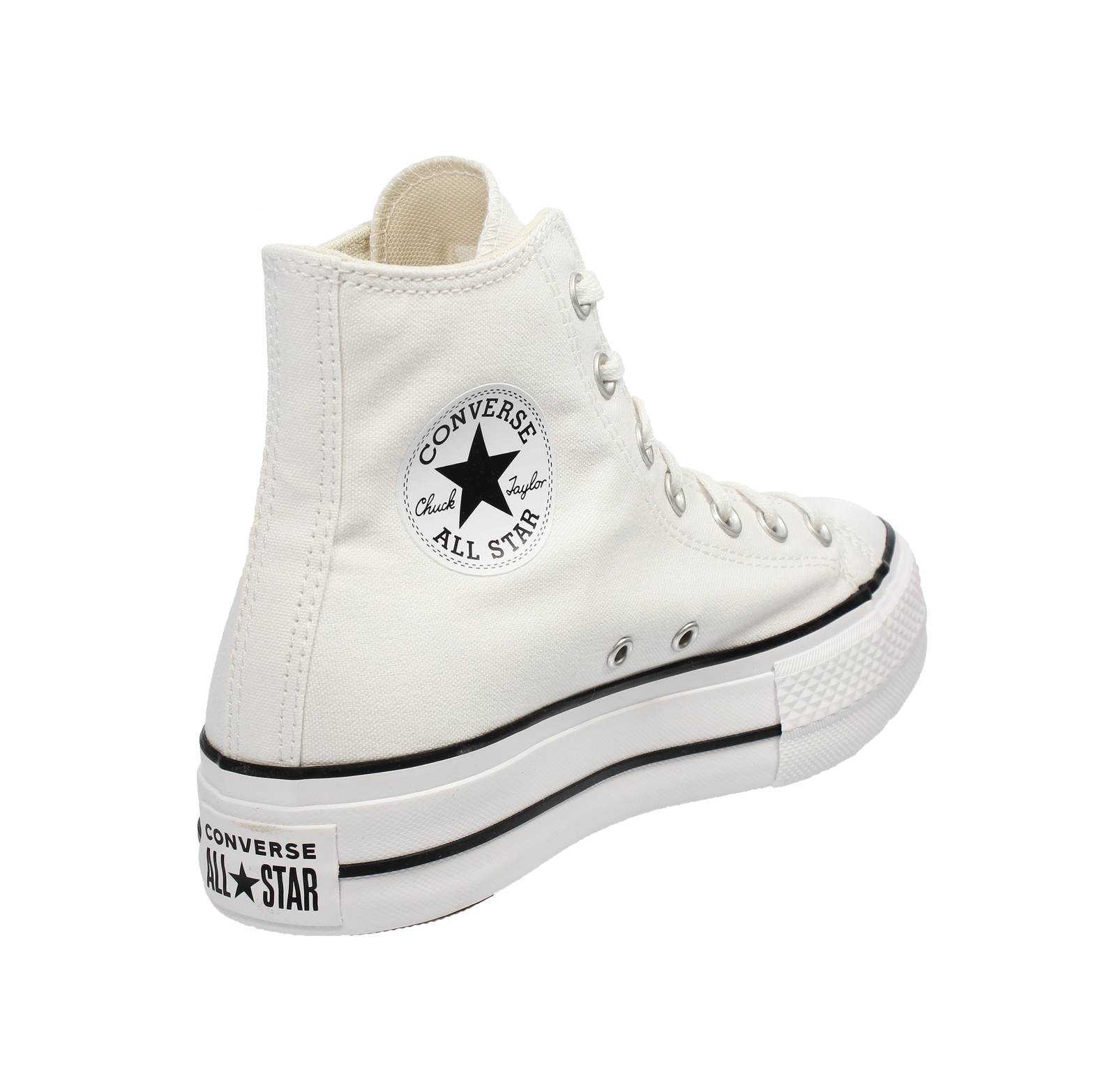 CONVERSE High Lift - Sneakers Alte con Platform Donna bianco Foto 4