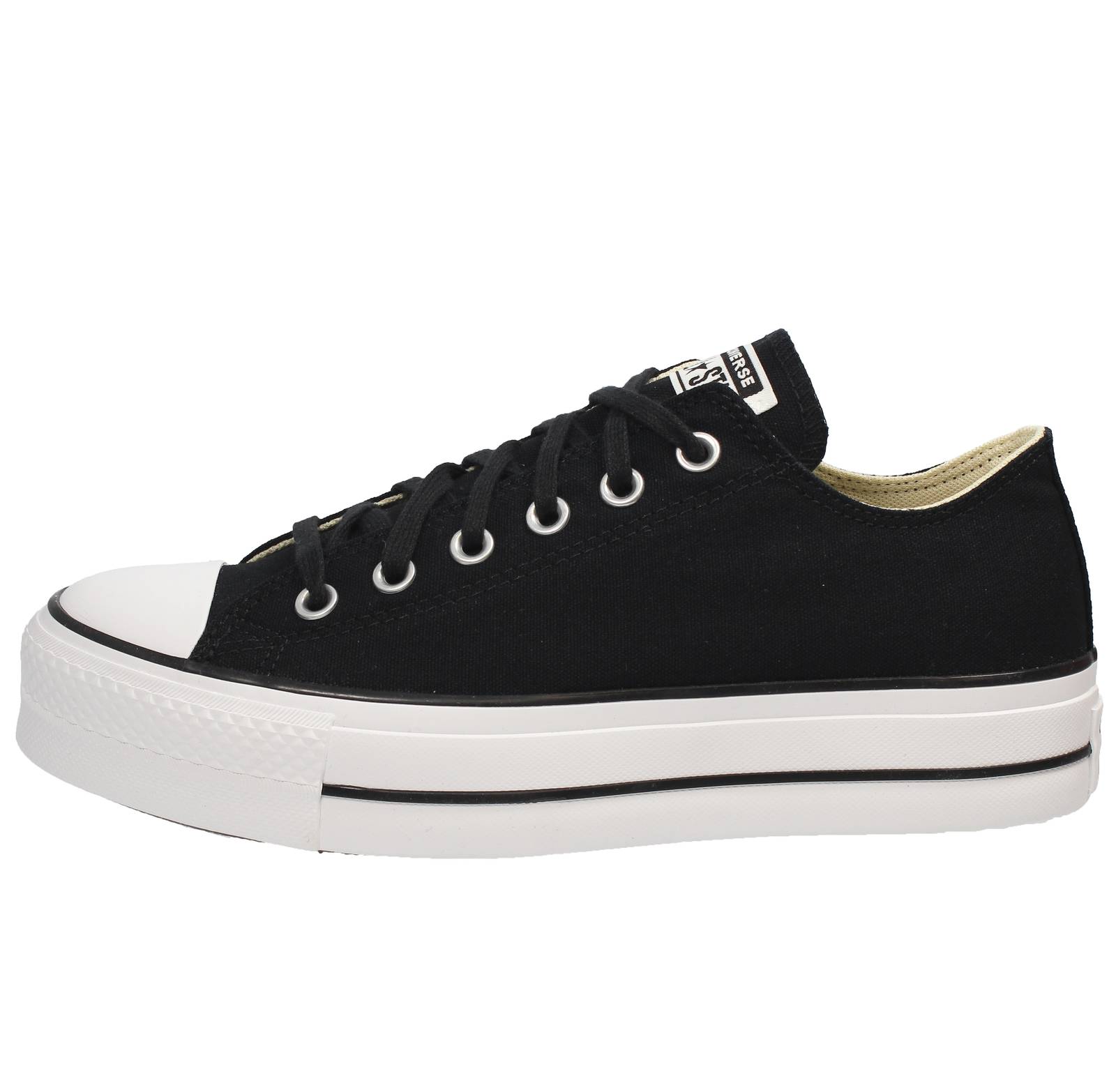 CONVERSE Chuck Taylor Lift Ox Platform Donna nero Foto 3