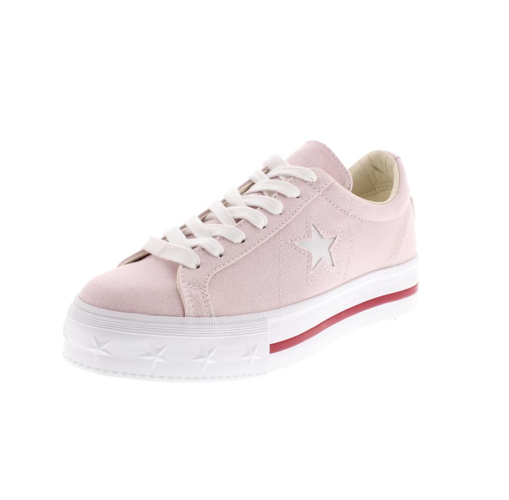 converse one star platform rosa