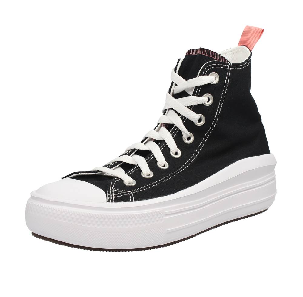 271716c Move High Platform Bambini Scarpe Ragazza Sneakers nero
