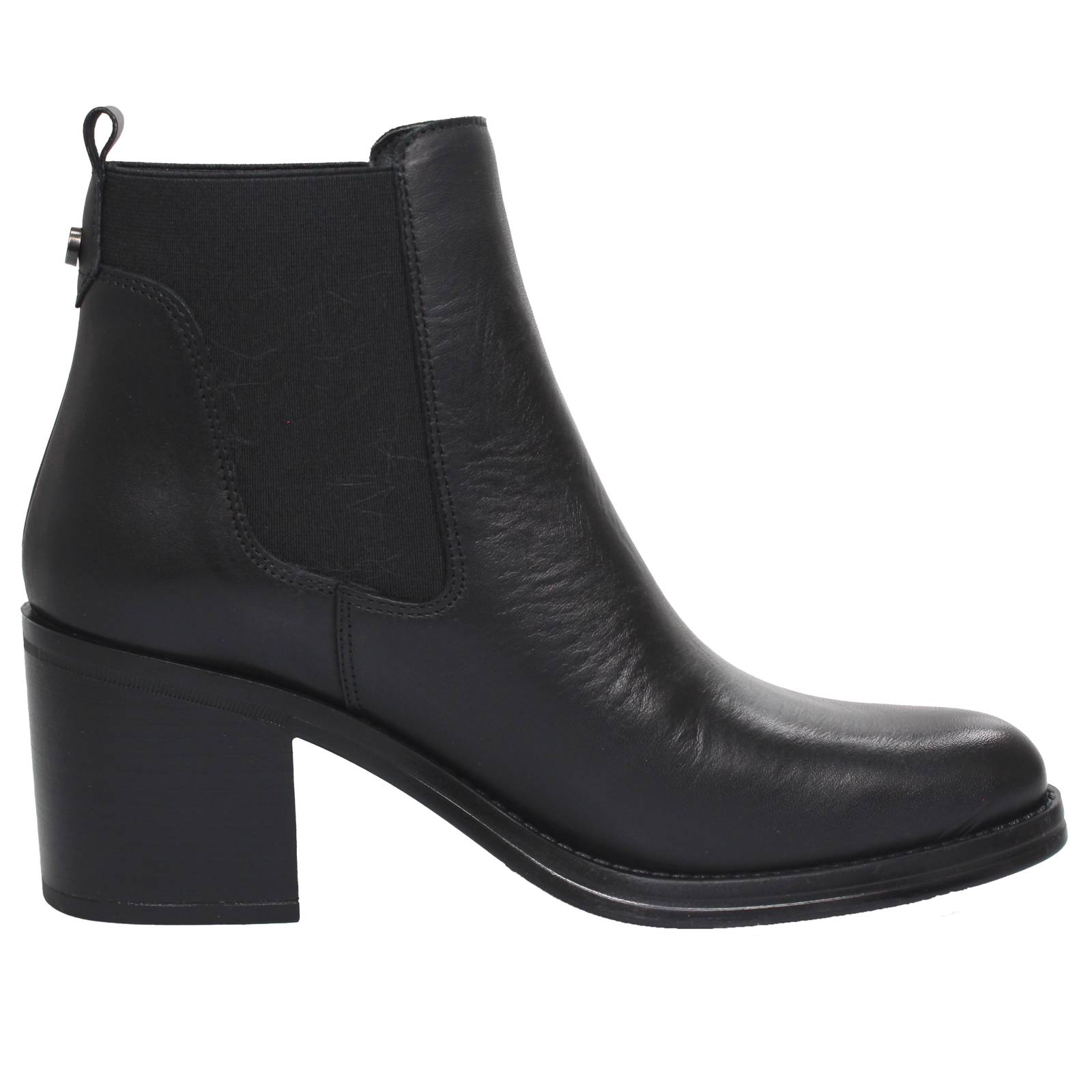 ALPE Bottines en cuir Femme noir Photo 2