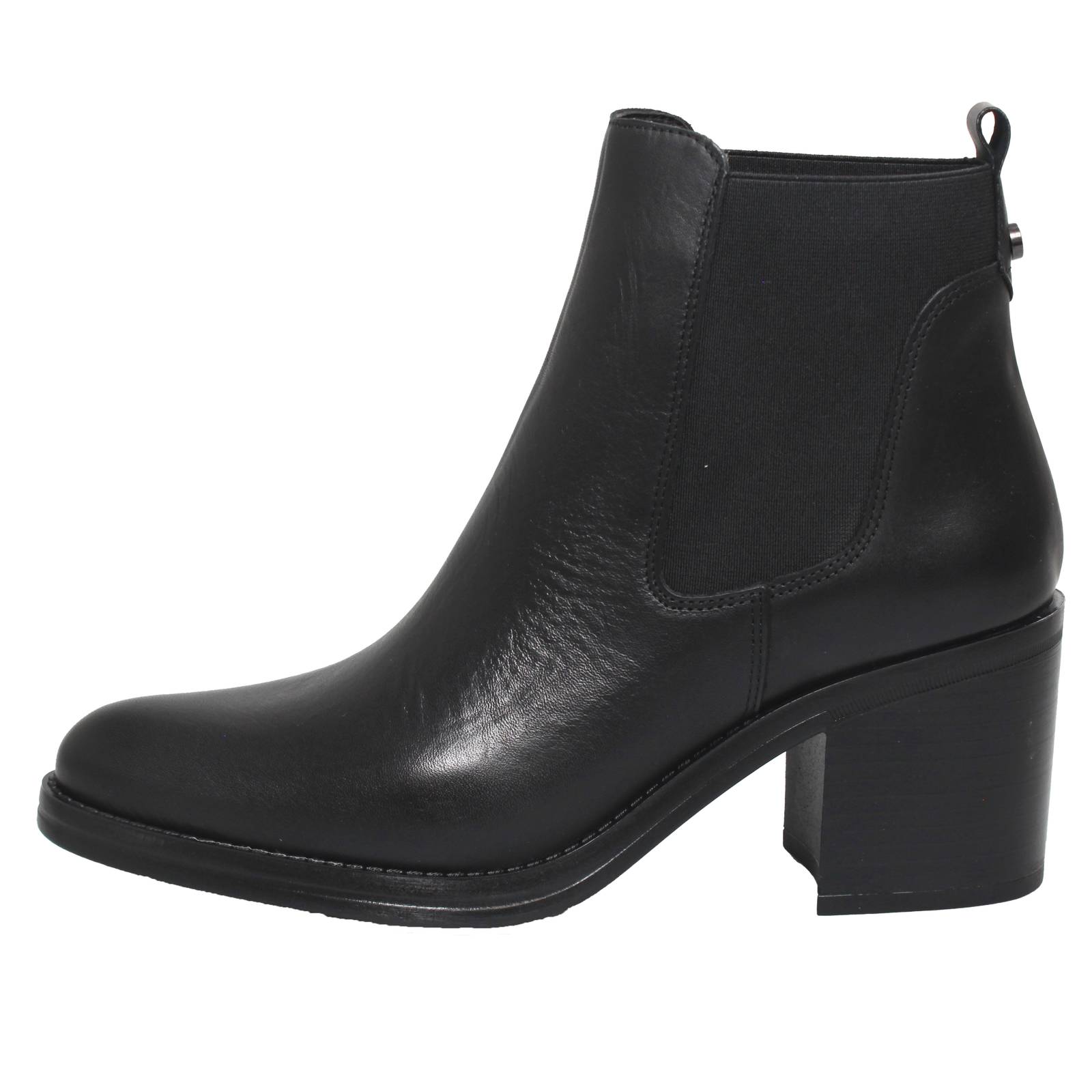 ALPE Bottines en cuir Femme noir Photo 3