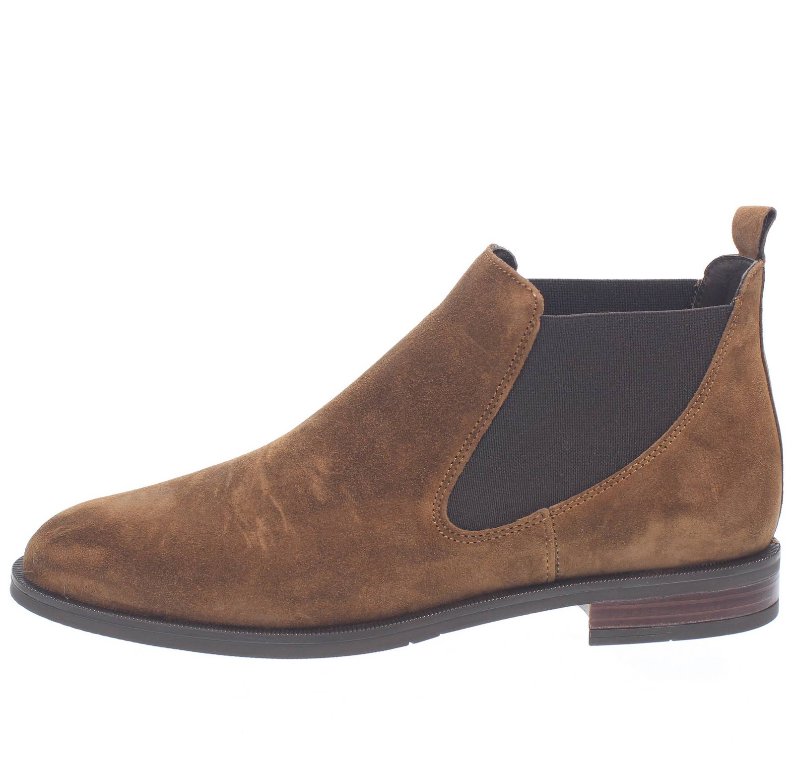 ALPE Bottes Chelsea en daim Femme marron Photo 3