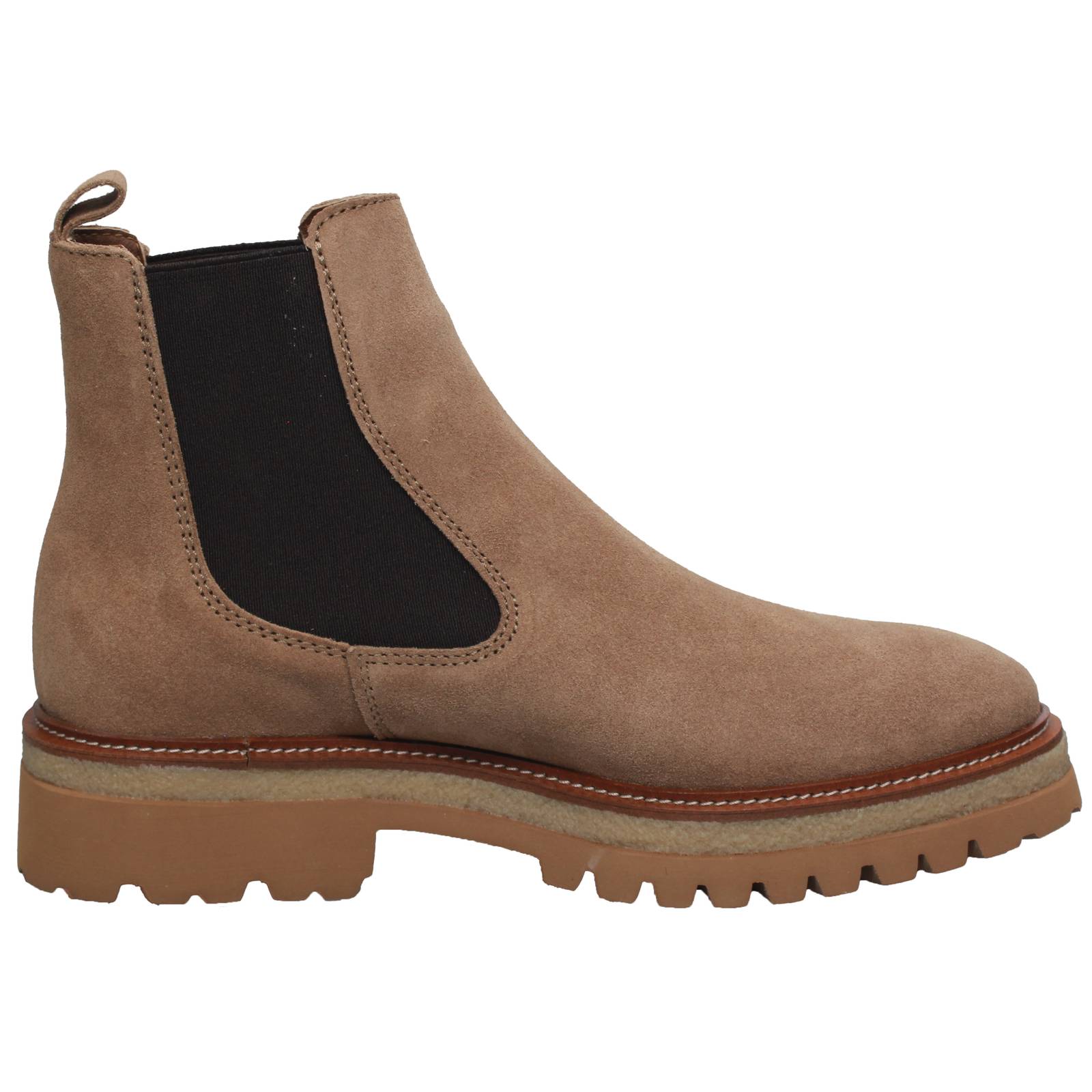 ALPE Bottes Chelsea en daim Femme sable Photo 2