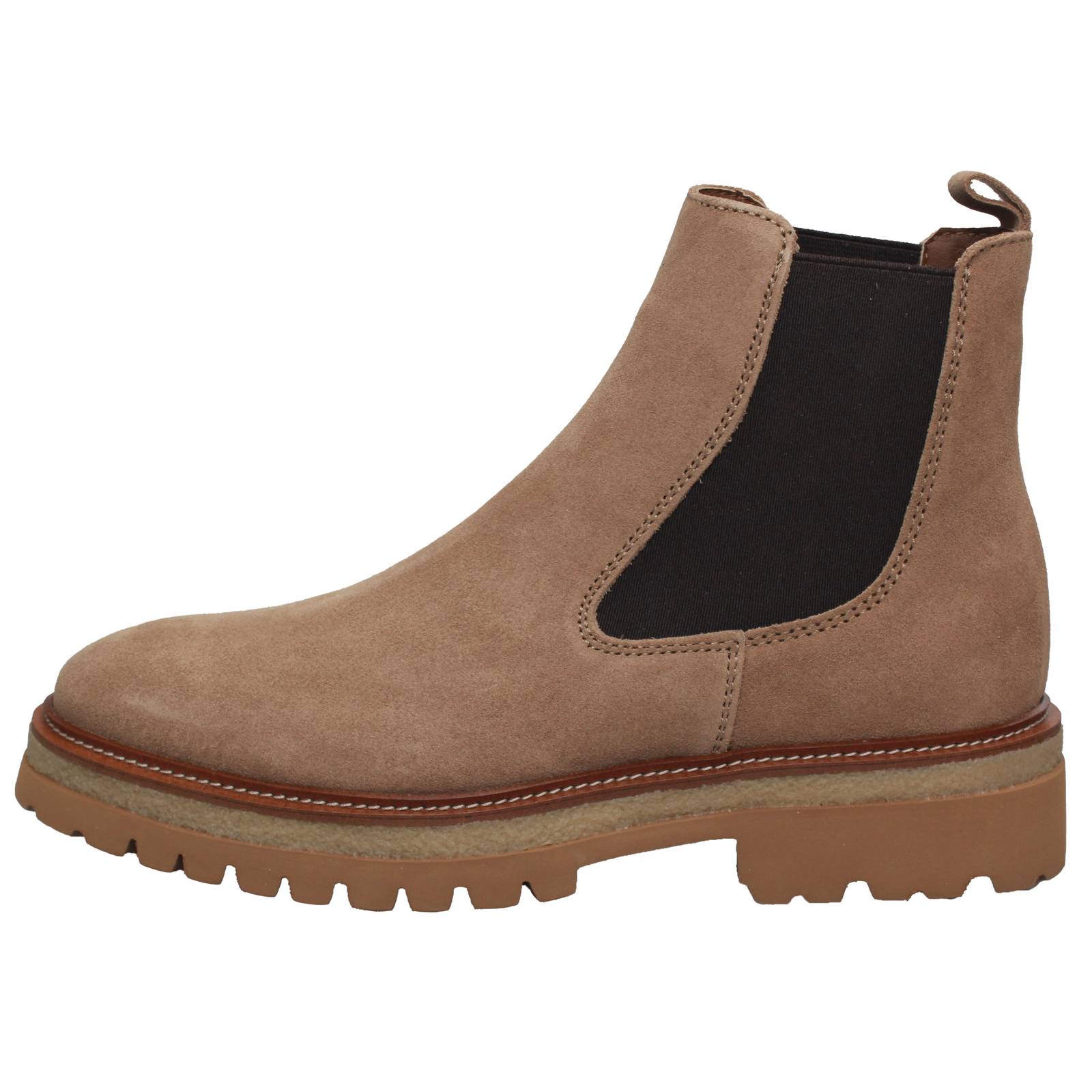 ALPE Bottes Chelsea en daim Femme sable Photo 3