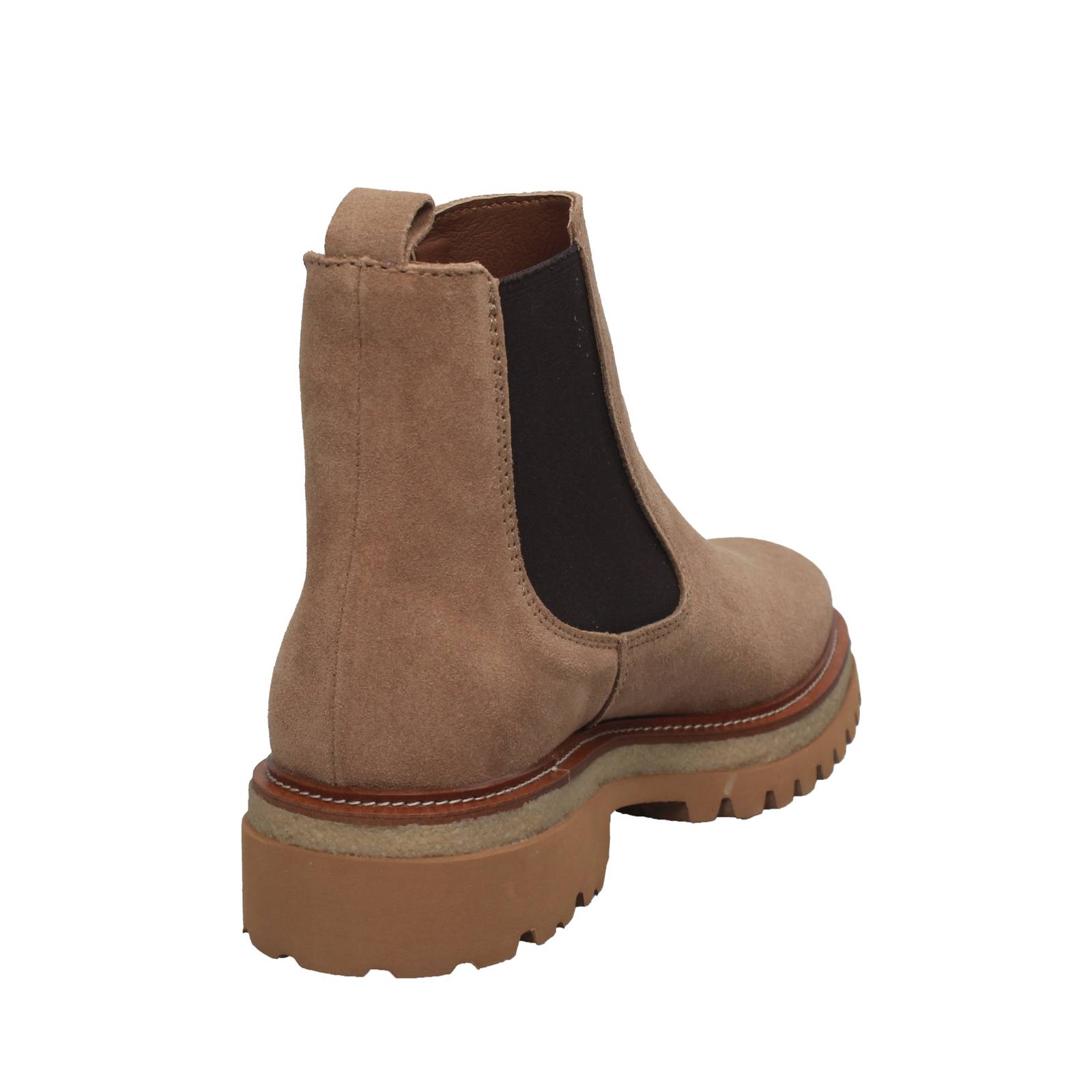 ALPE Bottes Chelsea en daim Femme sable Photo 4