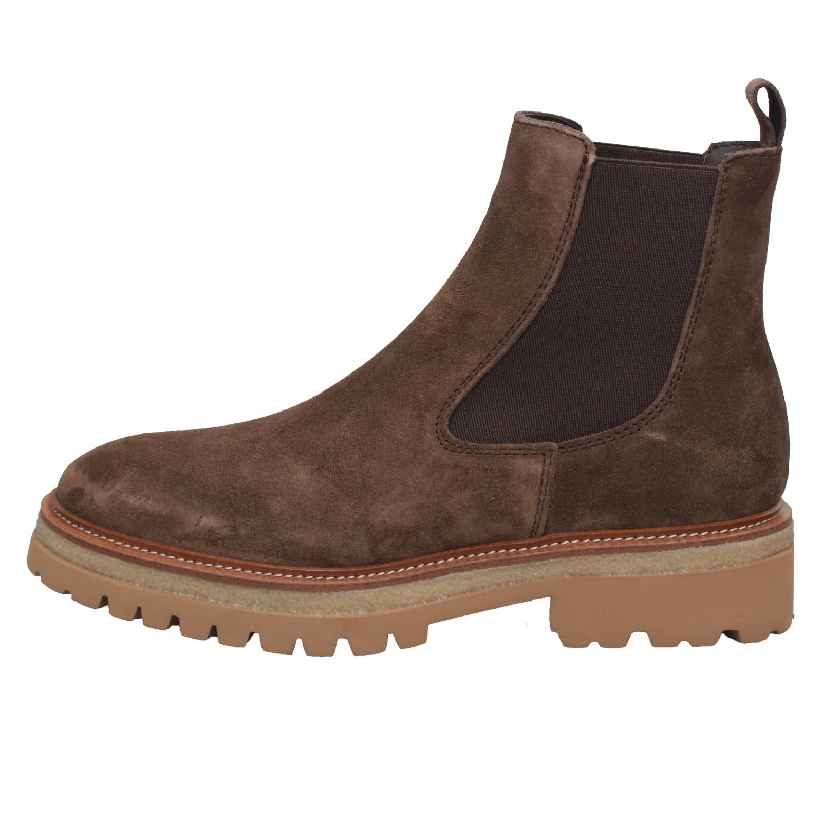 ALPE Bottes Chelsea en daim Femme marron Photo 3