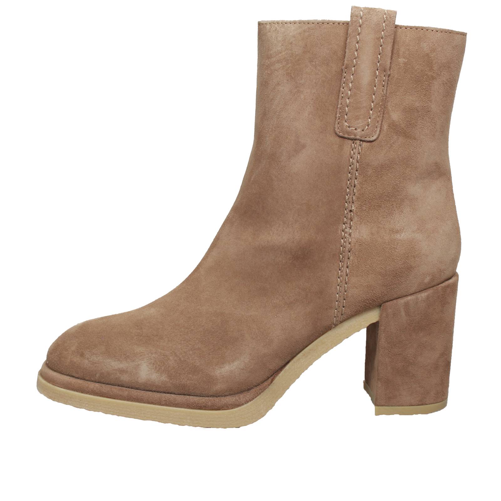 ALPE Bottines en daim Femme sable Photo 3