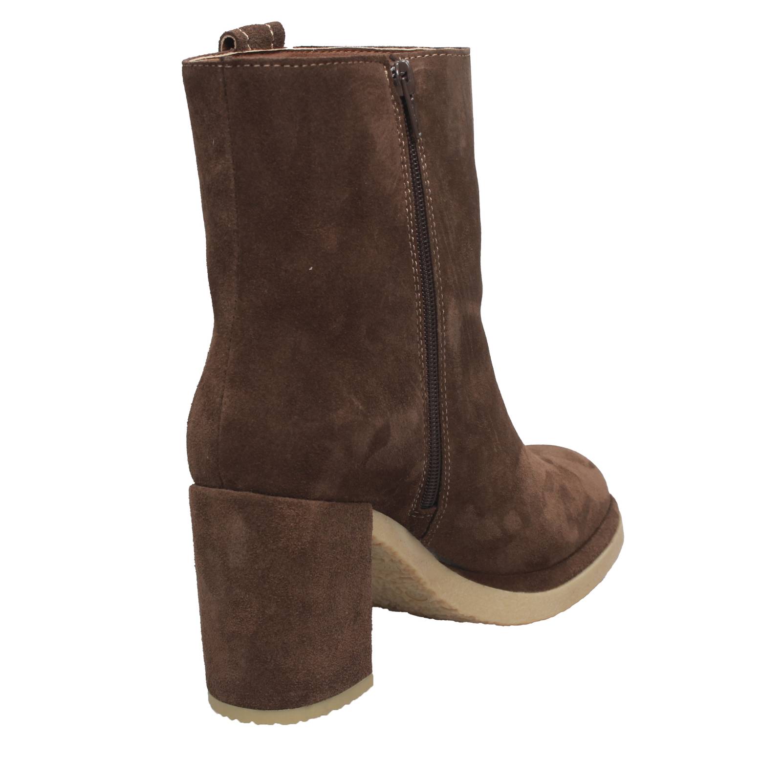 ALPE Bottines en daim Femme marron Photo 4