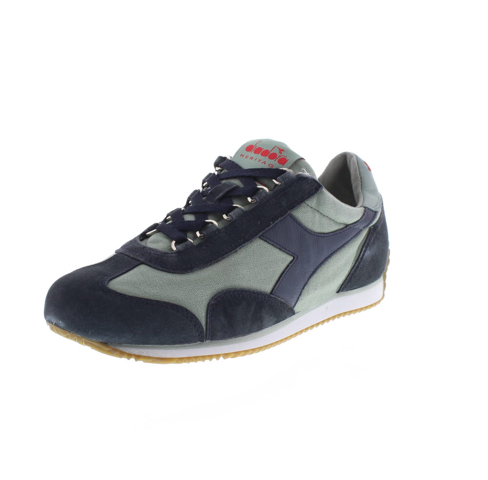 174735 Equipe Canvas Stone Wash 70139 Scarpe uomo verde