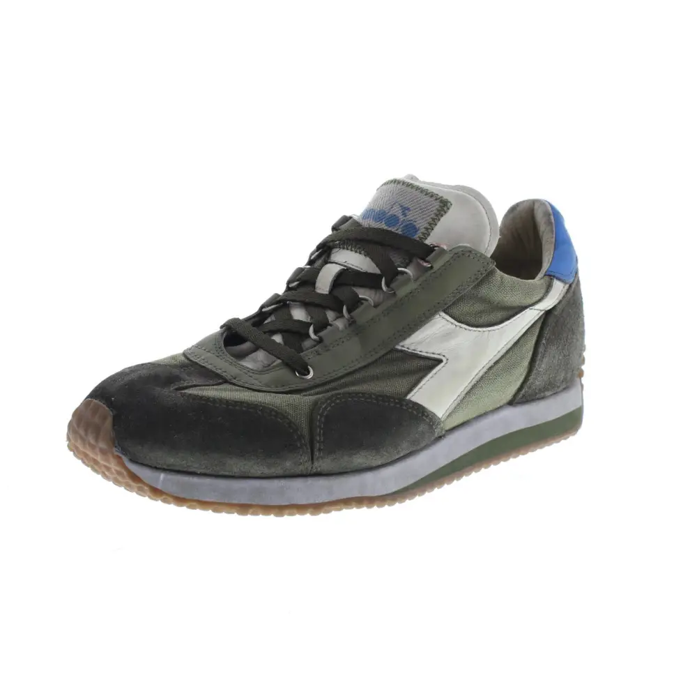 DIADORA HERITAGE Equipe Dirty Stone Wash Evo verde Sneakers Casual ...