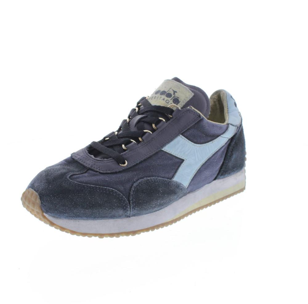 Sneakers 'Equipe Stone Wash 12' In Canvas E Camoscio - DIADORA HERITAGE |  Just Italian Style