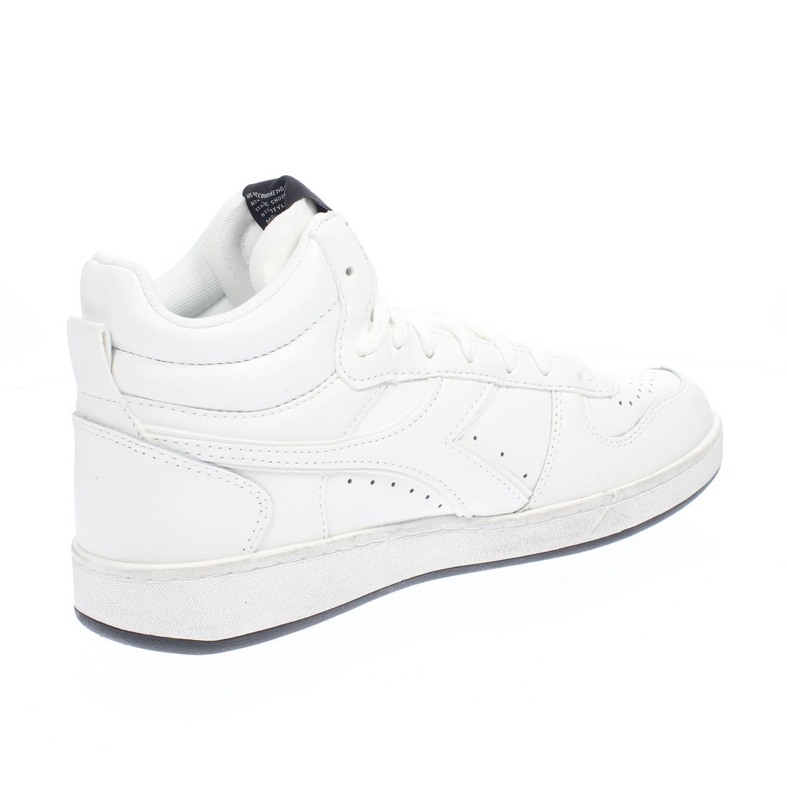 DIADORA SPORTSWEAR Magic Basket Mid - High Sneakers Man white Photo 4