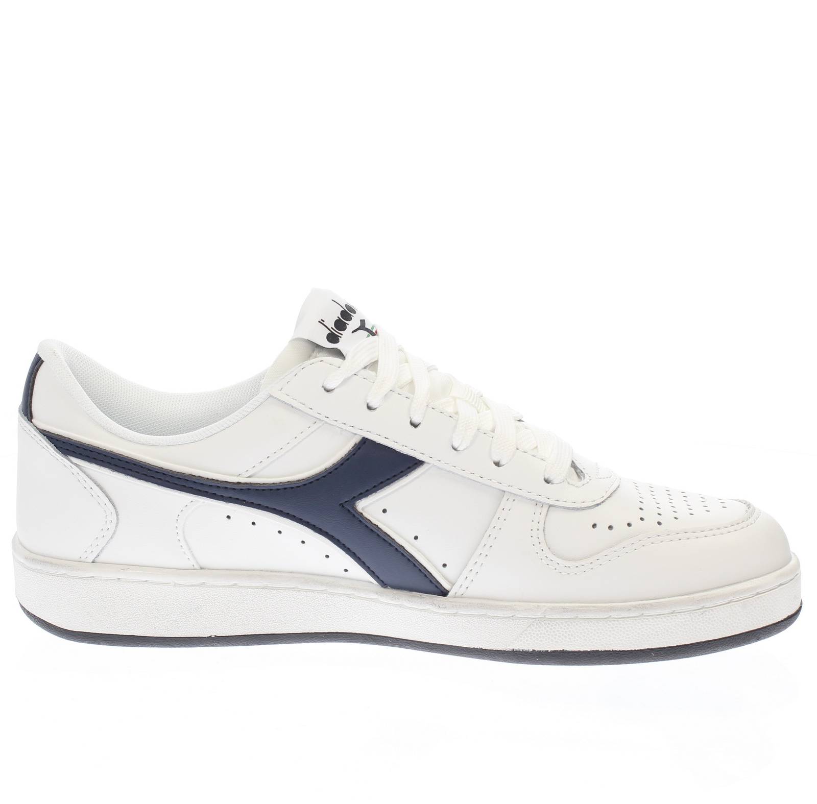 DIADORA SPORTSWEAR Magic basketball - Low Leather Sneakers Man white Photo 2