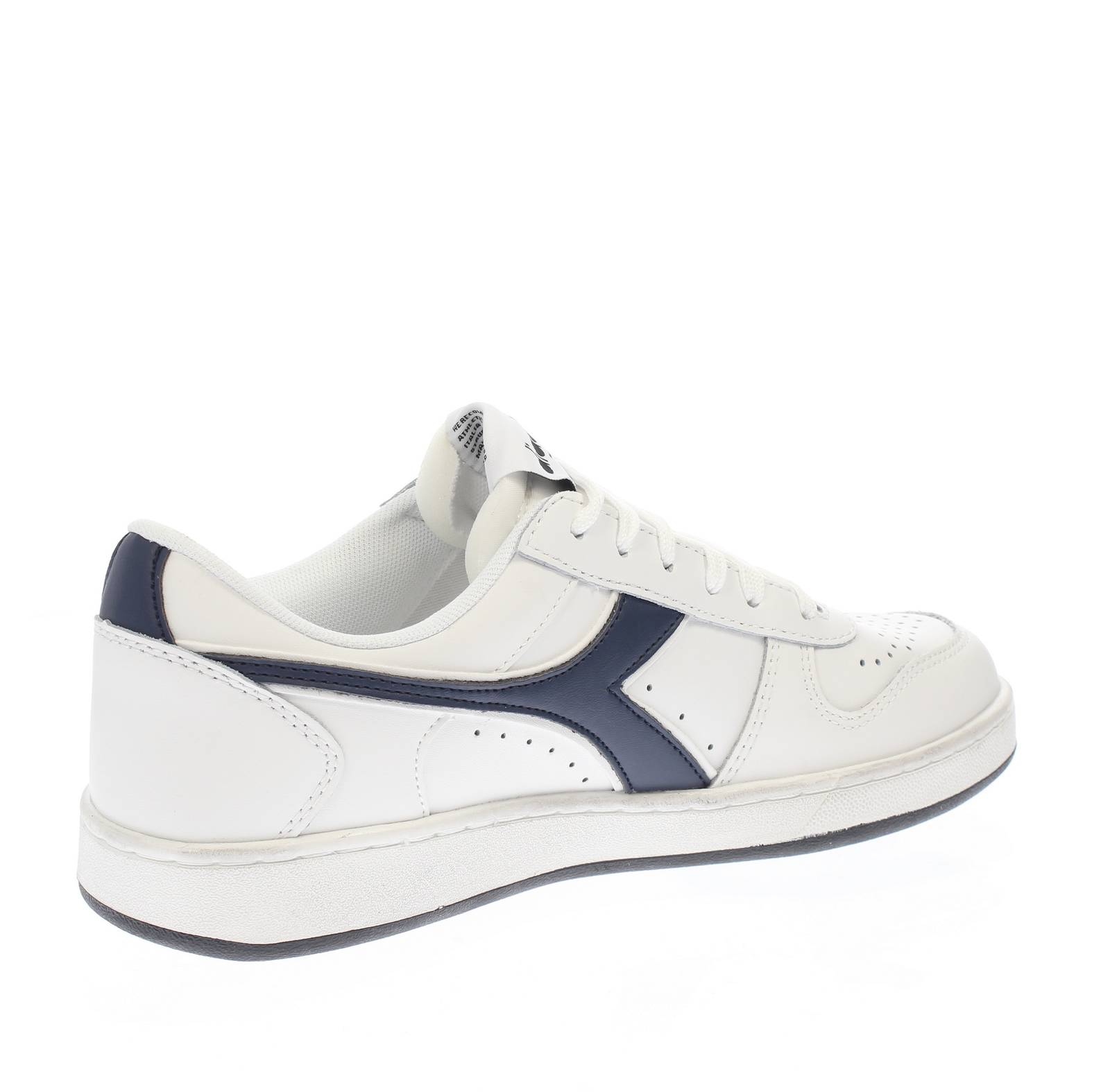 DIADORA SPORTSWEAR Magic basketball - Low Leather Sneakers Man white Photo 4