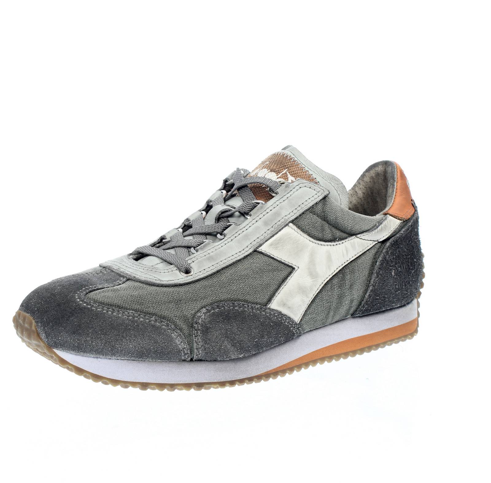 Diadora Heritage Equipe для мытья грязных камней - Кроссовки Basse Grigio - Uomo Scarpe