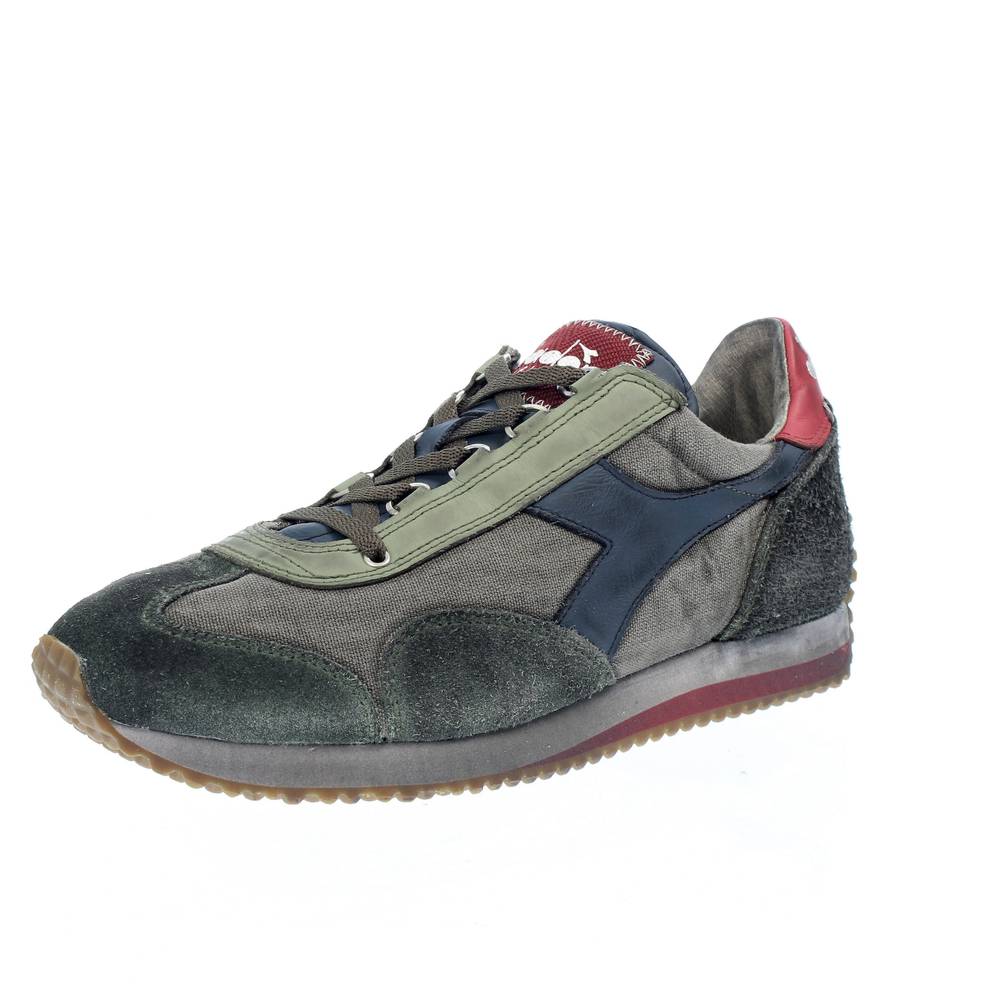 DIADORA HERITAGE Equipe Dirty Stone Wash Sneakers basse green Sneakers Casual Uomo 174736
