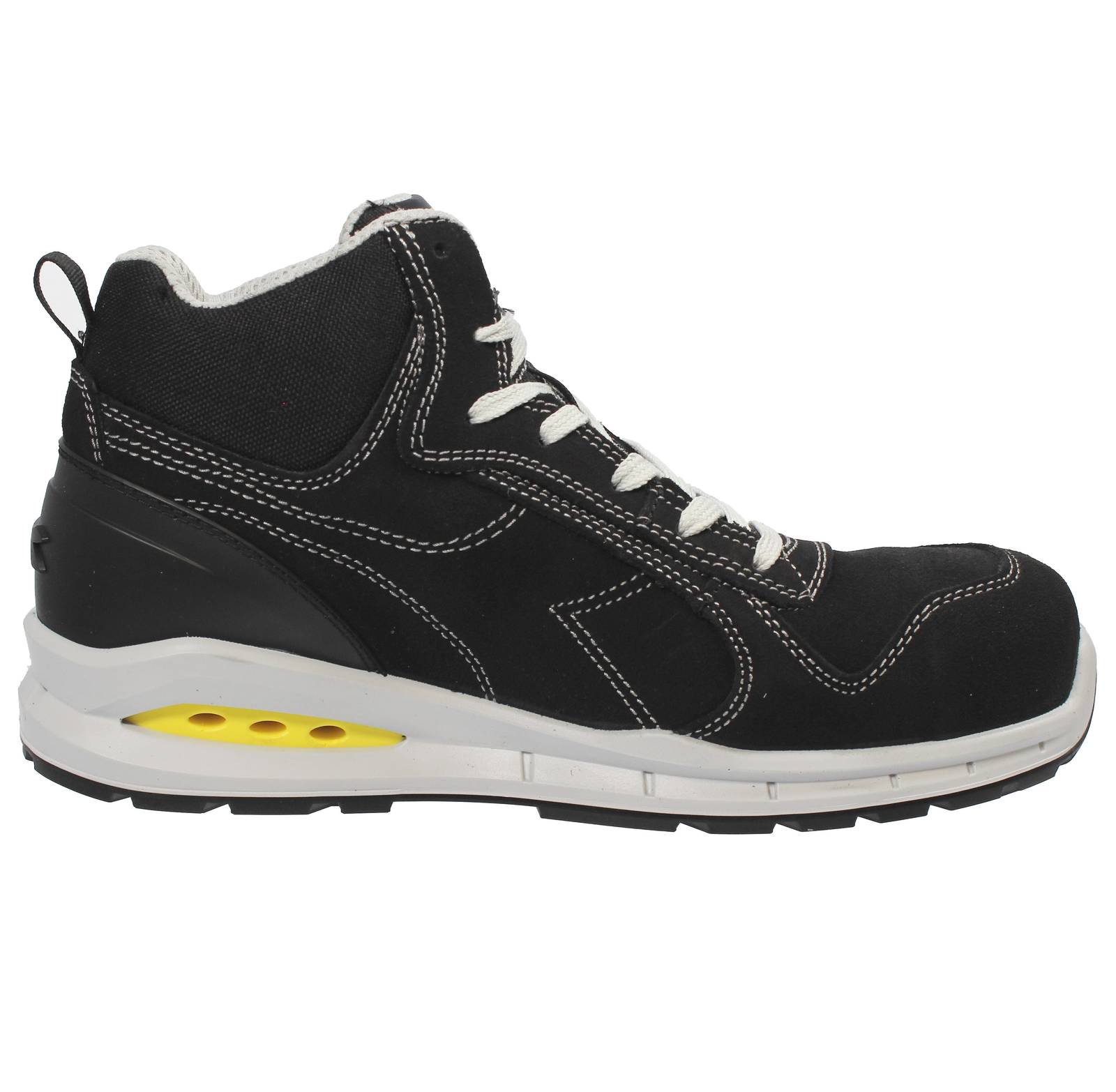 DIADORA UTILITY Run Net AB Mid S3S FO SR - Prévention élevée des accidents Homme noir Photo 2