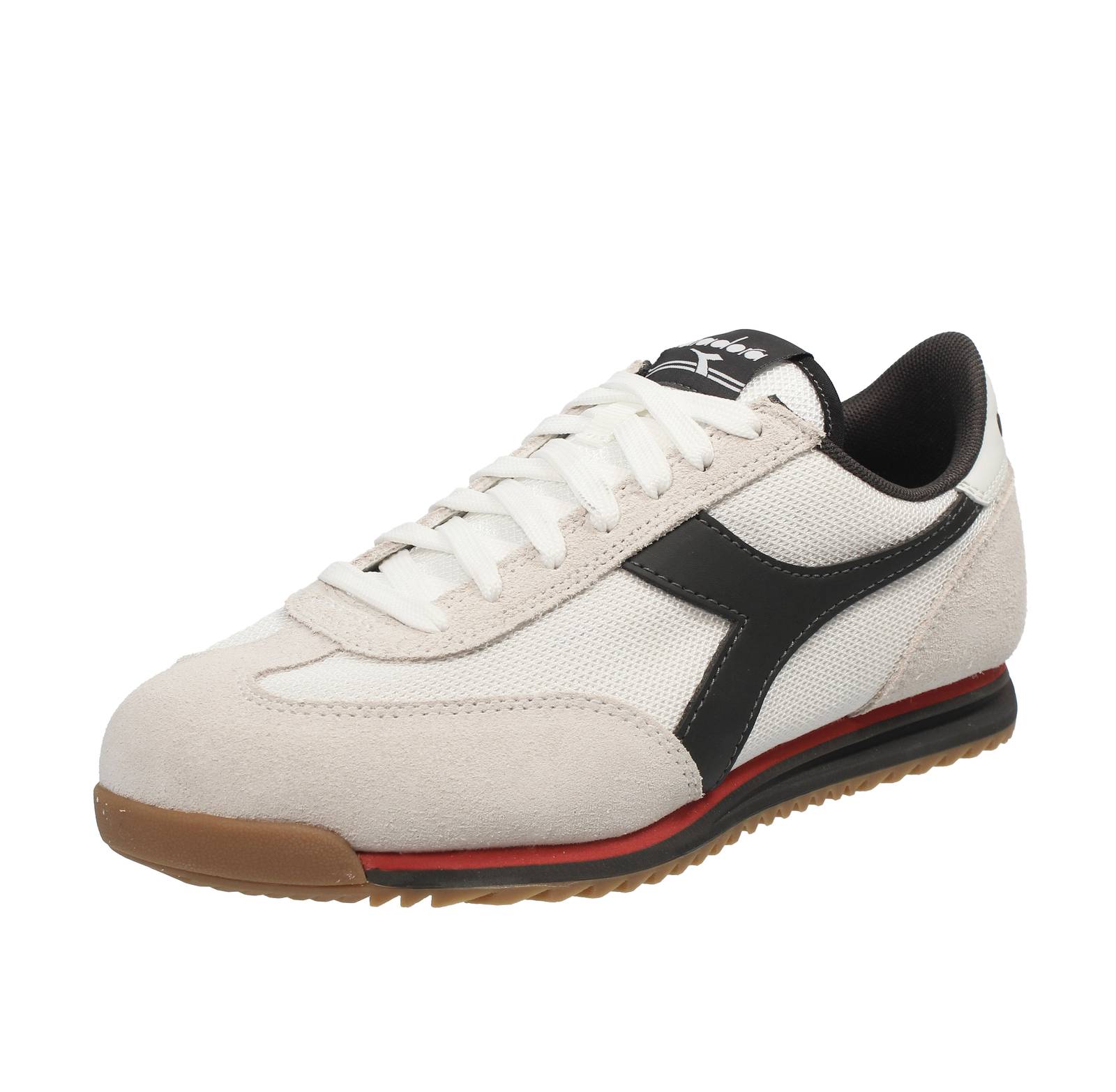 Кроссовки Diadora Sportswear Cross - Основа из замши Bianco - Кроссовки Uomo Scarpe 16490₽
