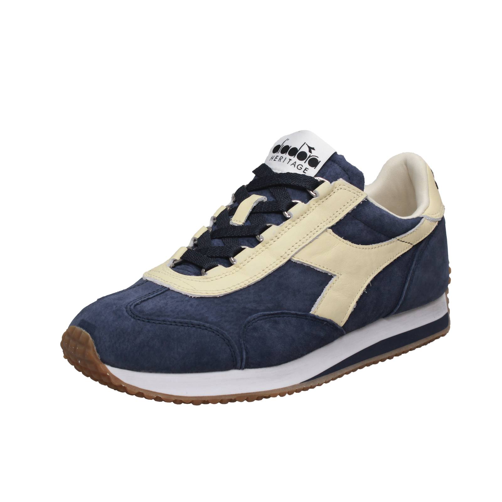 DIADORA HERITAGE Equipe 75 SW - Sneakers basses en daim Homme bleu