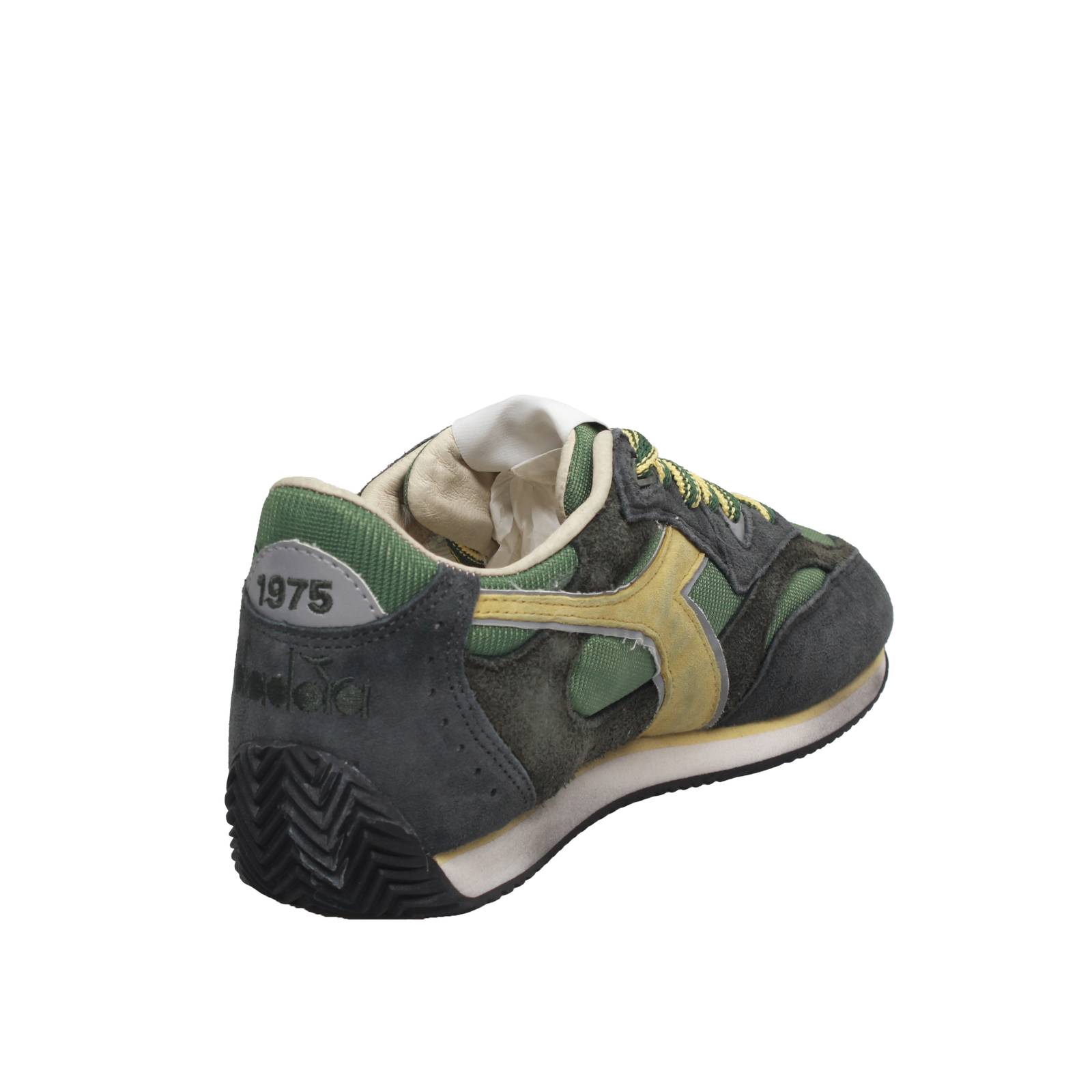 DIADORA HERITAGE Equipe Revenge Used - Niedrige Sneakers aus Wildleder Herren grün Foto 4