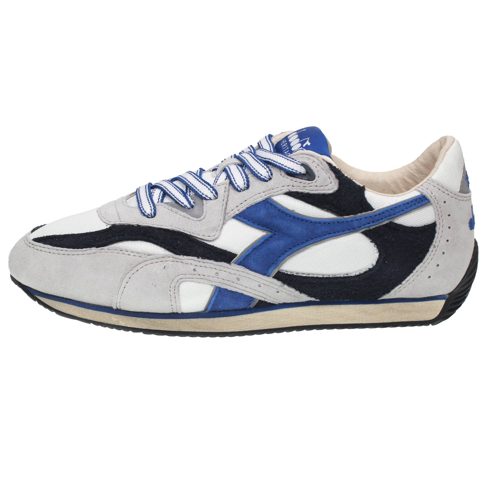 DIADORA HERITAGE Equipe Revenge Used - Sneakers basse in Suede Uomo bianco Foto 3