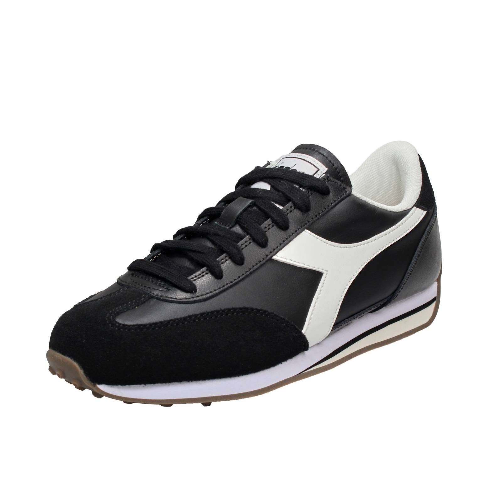 DIADORA SPORTSWEAR Rally L - Sneakers basses en cuir et daim Homme noir