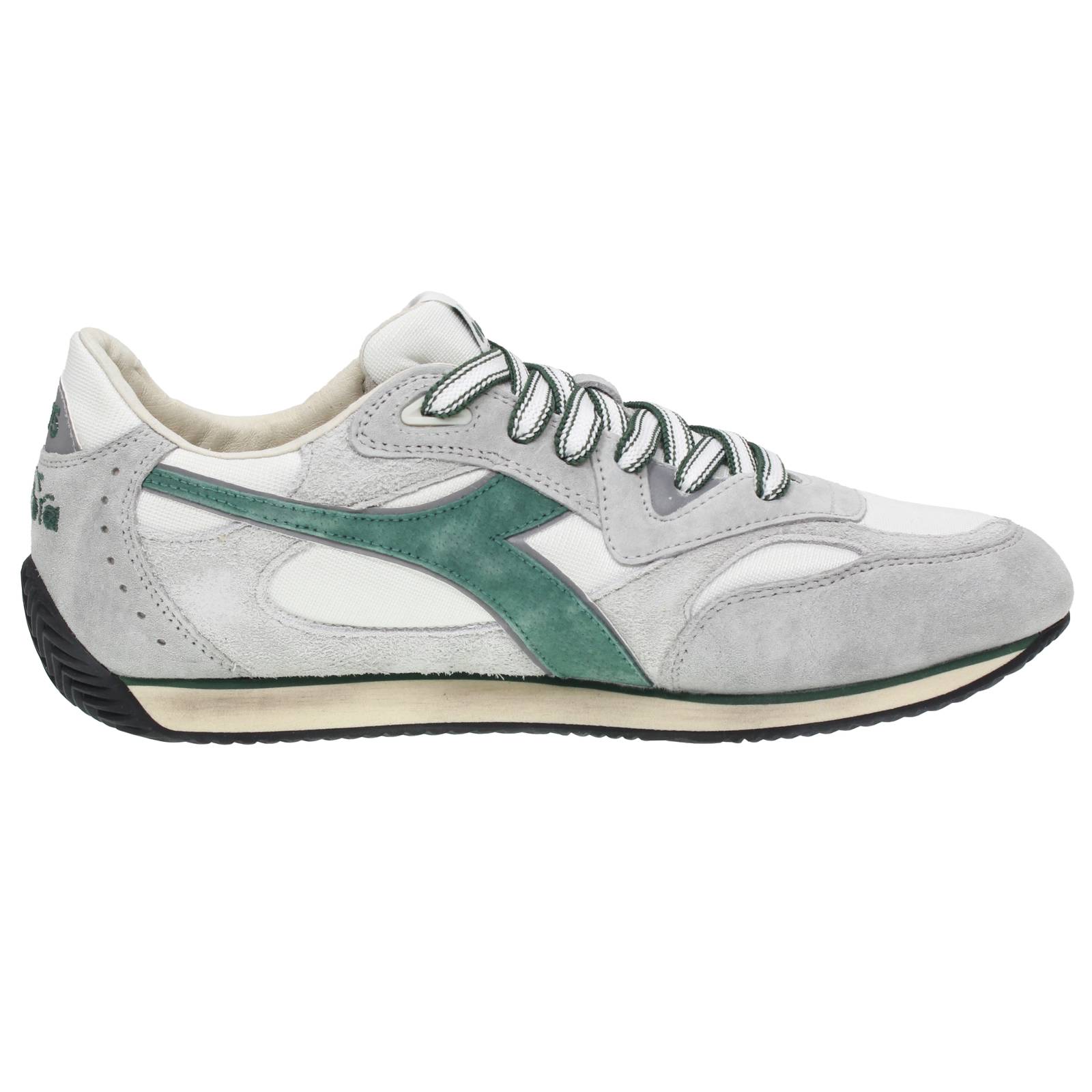 DIADORA HERITAGE Equipe Revenge Used - Baskets basses en daim Homme blanc Photo 2
