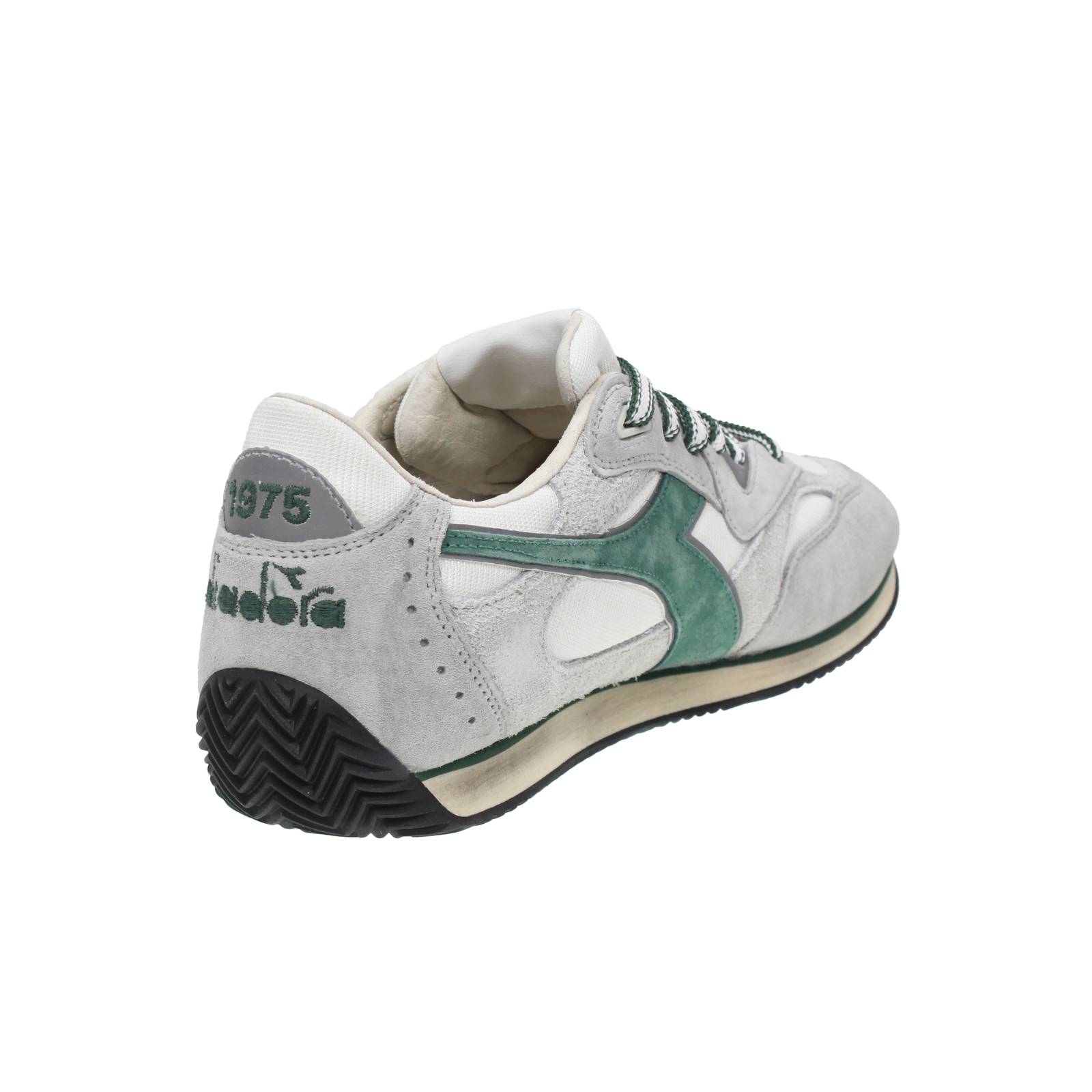 DIADORA HERITAGE Equipe Revenge Used - Baskets basses en daim Homme blanc Photo 4