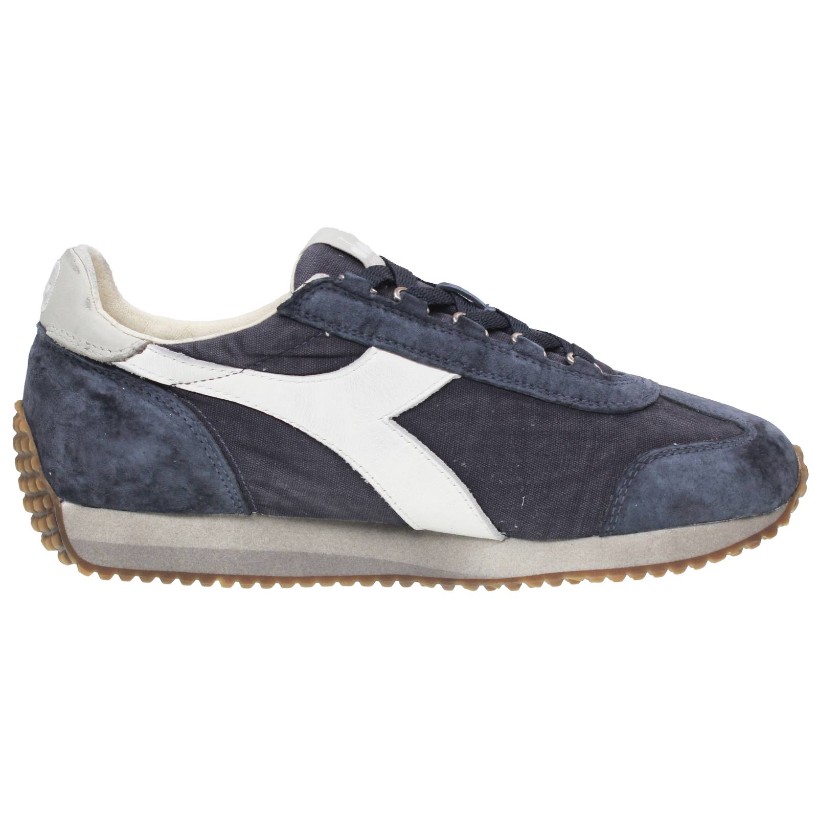 DIADORA HERITAGE Equipe Canvas SW - Niedrige Sneakers aus Wildleder Herren blau Foto 2