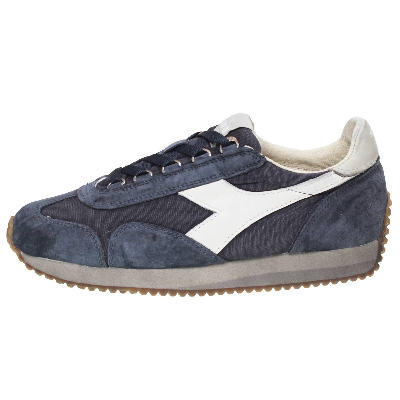 DIADORA HERITAGE Equipe Canvas SW - Niedrige Sneakers aus Wildleder Herren blau Foto 3