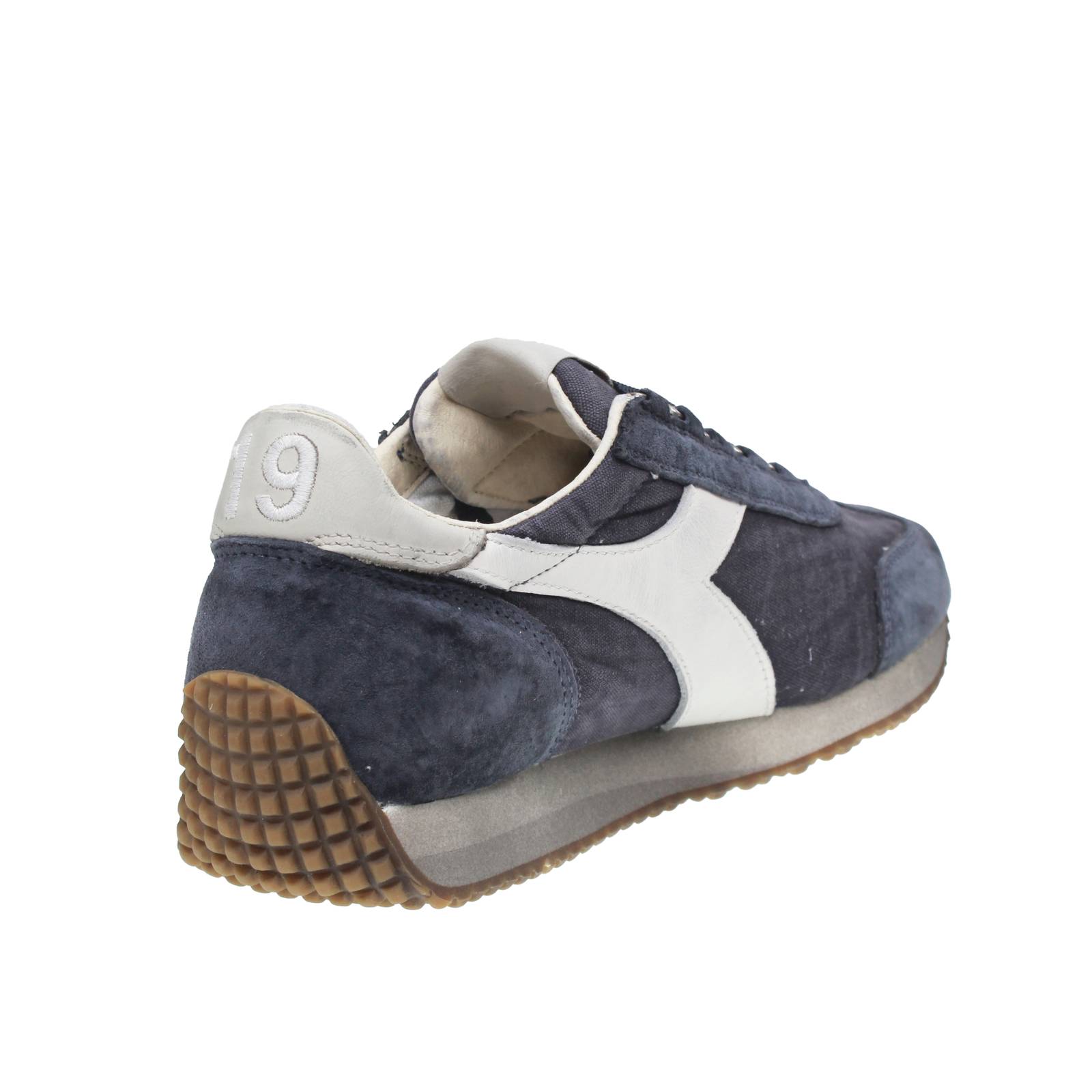 DIADORA HERITAGE Equipe Canvas SW - Niedrige Sneakers aus Wildleder Herren blau Foto 4