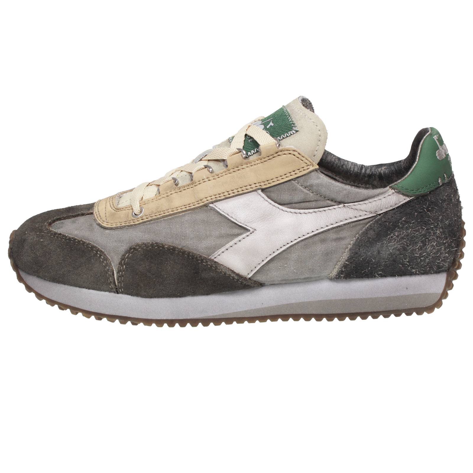 DIADORA HERITAGE Equipe Dirty SW Evo - Niedrige Sneakers aus Wildleder Herren sandfarben Foto 3