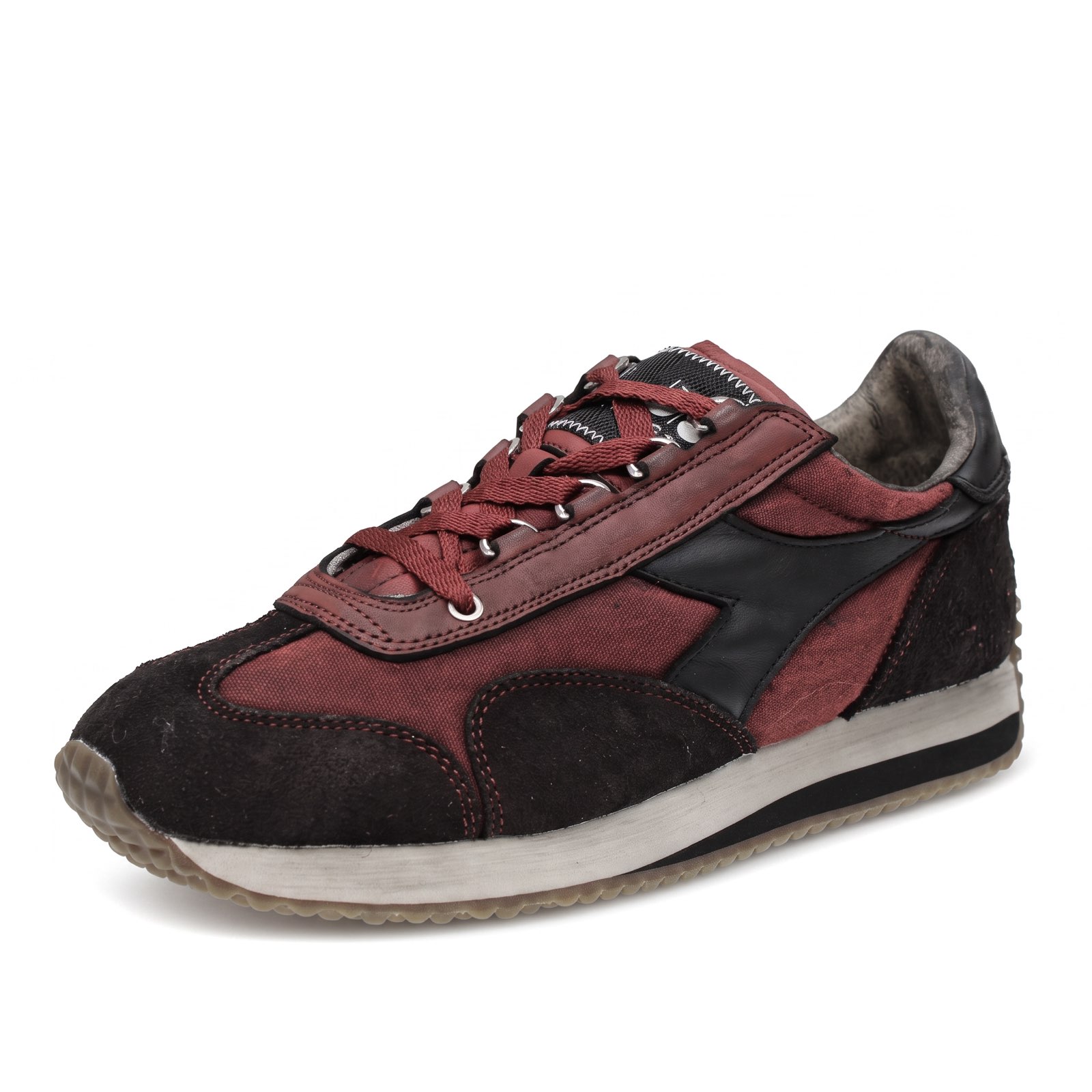 DIADORA HERITAGE Equipe Dirty SW Evo – Niedrige Sneakers aus Wildleder Herren braun