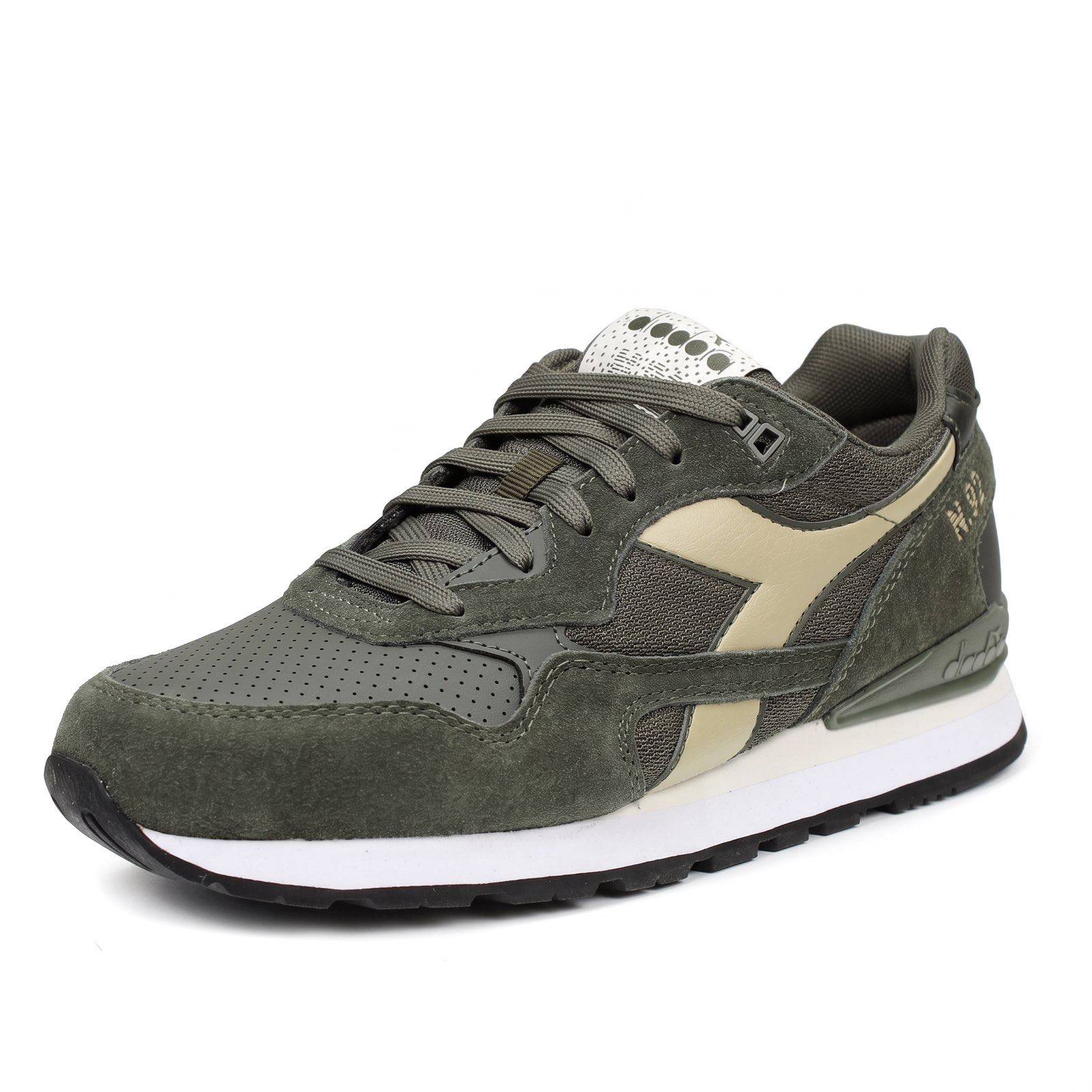 DIADORA N92 Advance – Low-Top-Sneakers aus Wildleder Herren grün