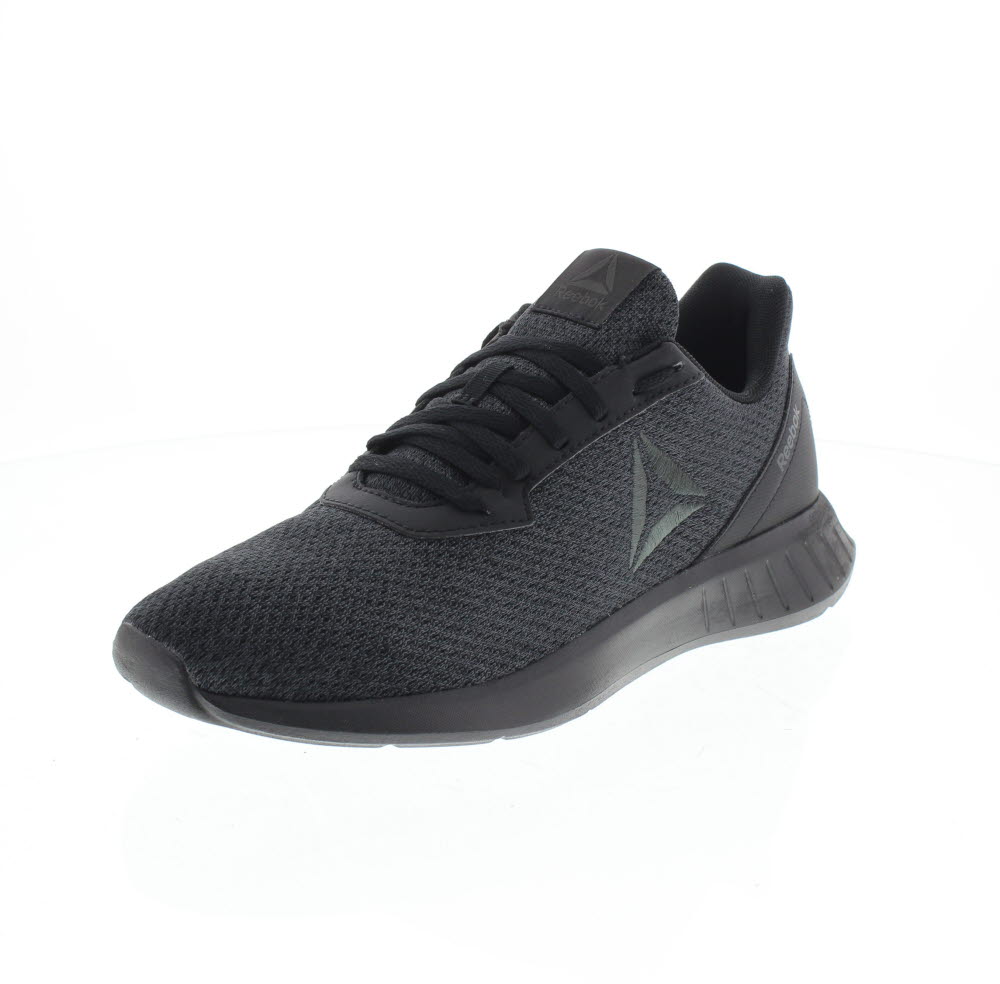 reebok lite black running shoes