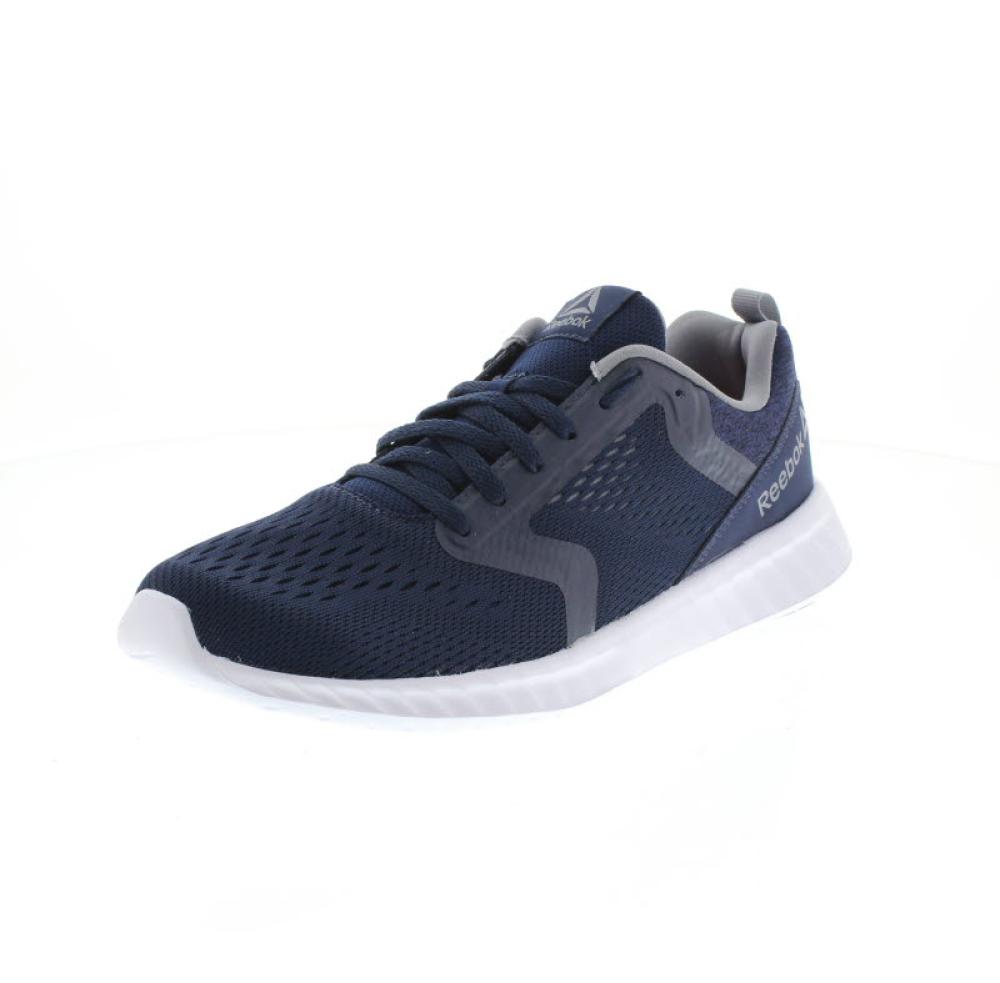 reebok blue running sports shoes