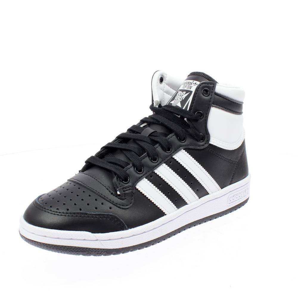 Sneakers alte Top Ten Hi K colore Blu Verde - Adidas - SportIT.com