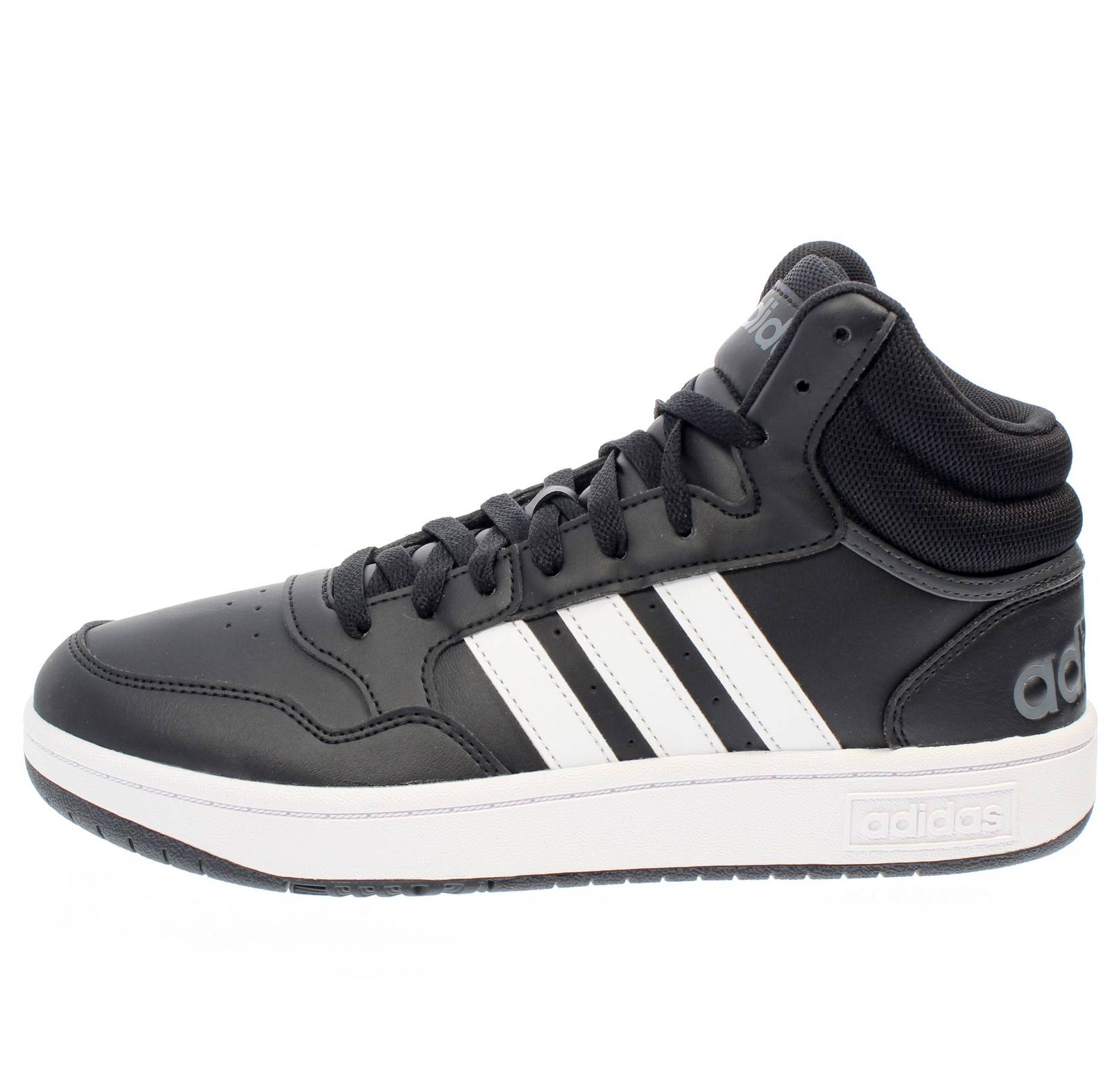 ADIDAS Hoops 3.0 Mid Homme noir Photo 3