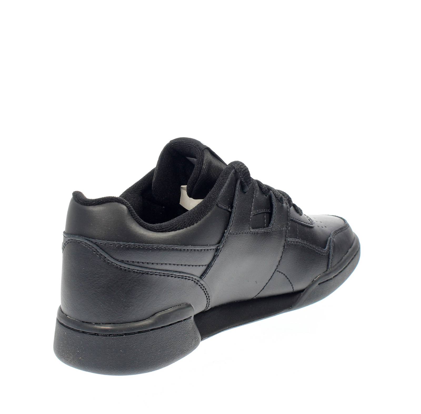 REEBOK Workout Plus - Retro Sneakers Total Black Man black Photo 4