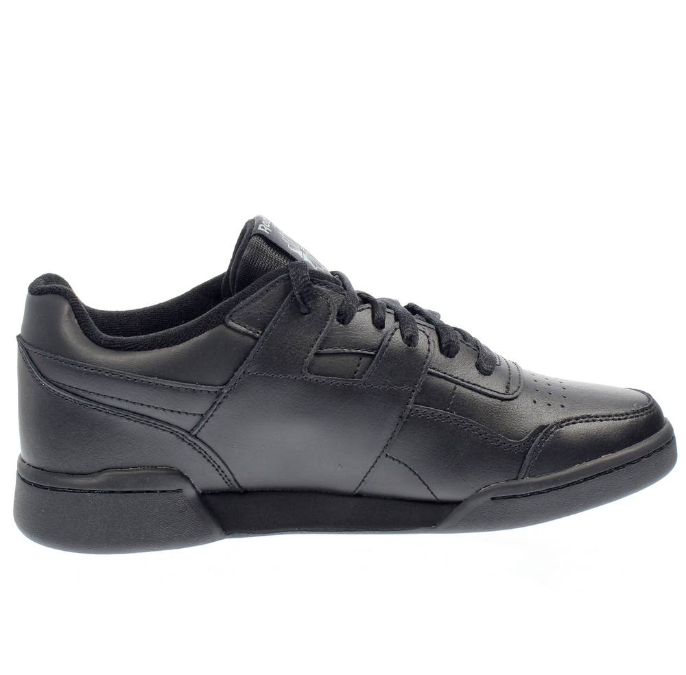 REEBOK Workout Plus Sneakers Retro Total Black black Sneakers Sportive Uomo HP5910 100025051