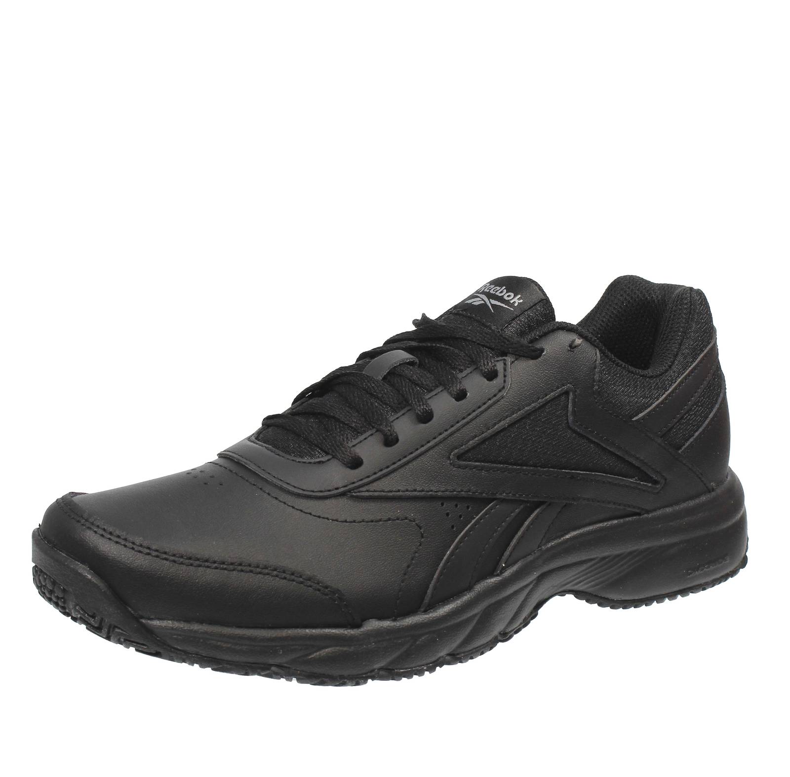 Кроссовки Reebok Work N Cushion - Scarpe для бега в Pelle Nero - Uomo Scarpe Sport
