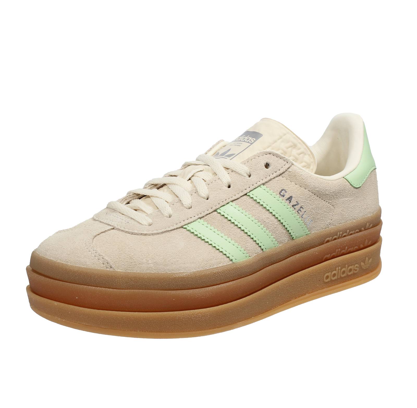 Кроссовки Adidas Originals Gazelle Bold J Beige - Junior Scarpe Ragazza Спортивные