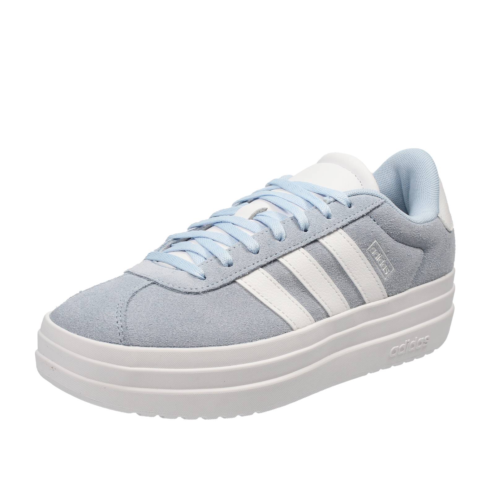 Кроссовки Adidas Vl Court Bold J Azzurro - Junior Scarpe Ragazza Спортивные